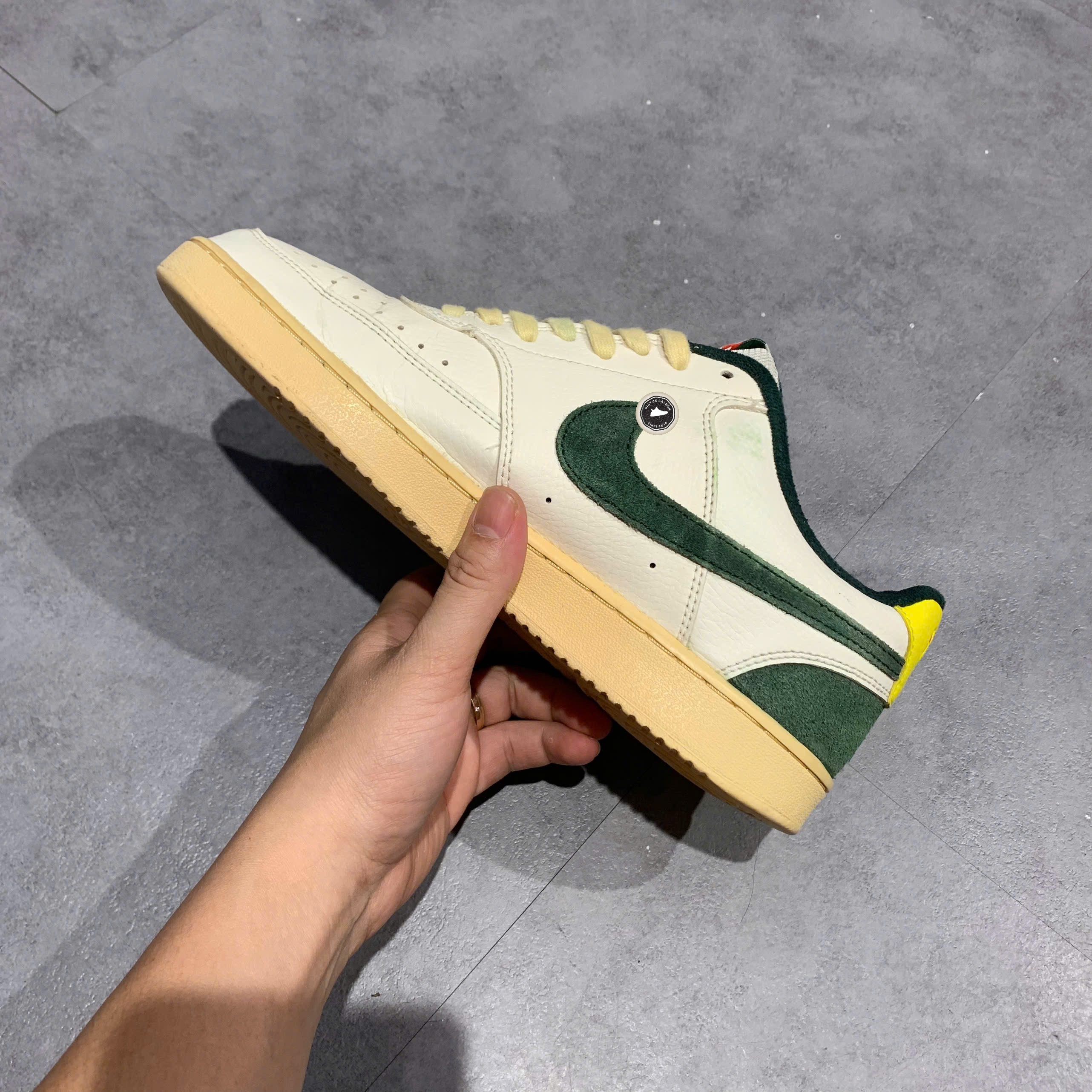 Nike Court Vision Low Sail Pro Green - FD0320 133 - Size 42 - GIÀY 2HAND CHÍNH HÃNG PVN24779