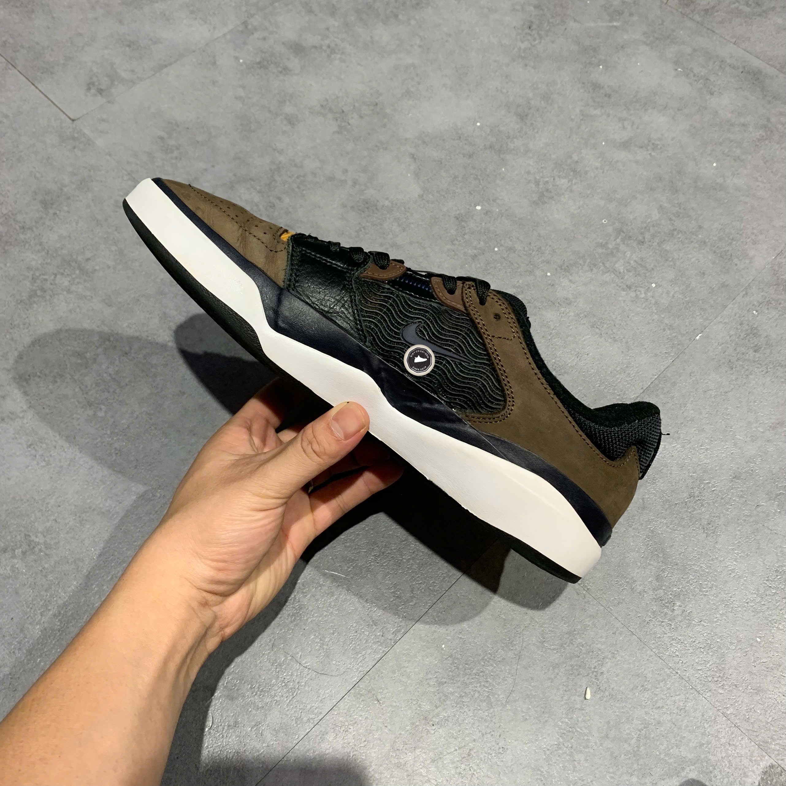 Nike SB Ishod Wair Premium Baroque Brown - FD1144 200 - Size 42 - GIÀY 2HAND CHÍNH HÃNG PVN24715