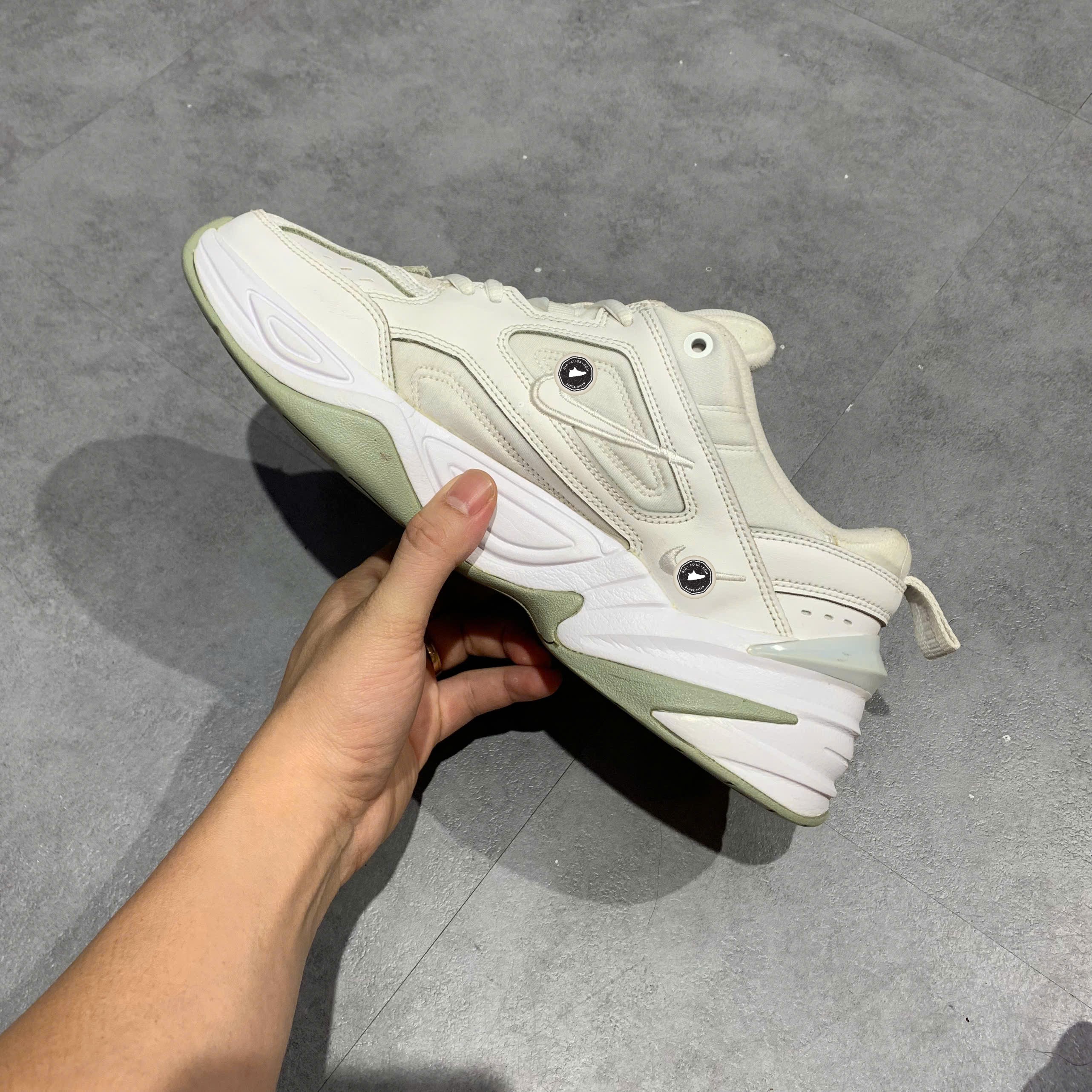 Nike M2K Tekno White Pure Platinum - AV4789 101 - Size 42.5 - GIÀY 2HAND CHÍNH HÃNG PVN24611