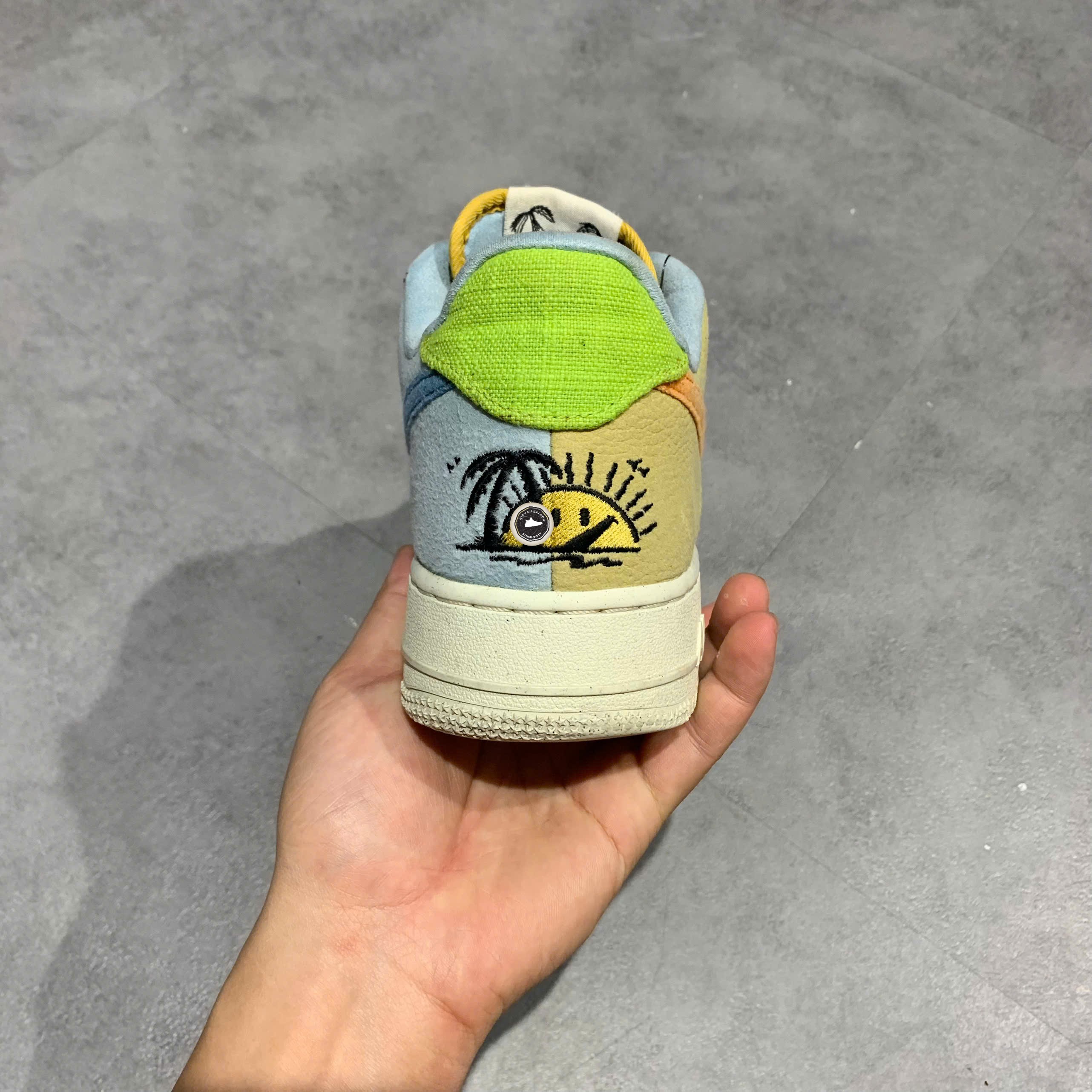 Nike Air Force 1 Low '07 LV8 Sun Club - DQ4531 700 - Size 42 - GIÀY 2HAND CHÍNH HÃNG PVN24873