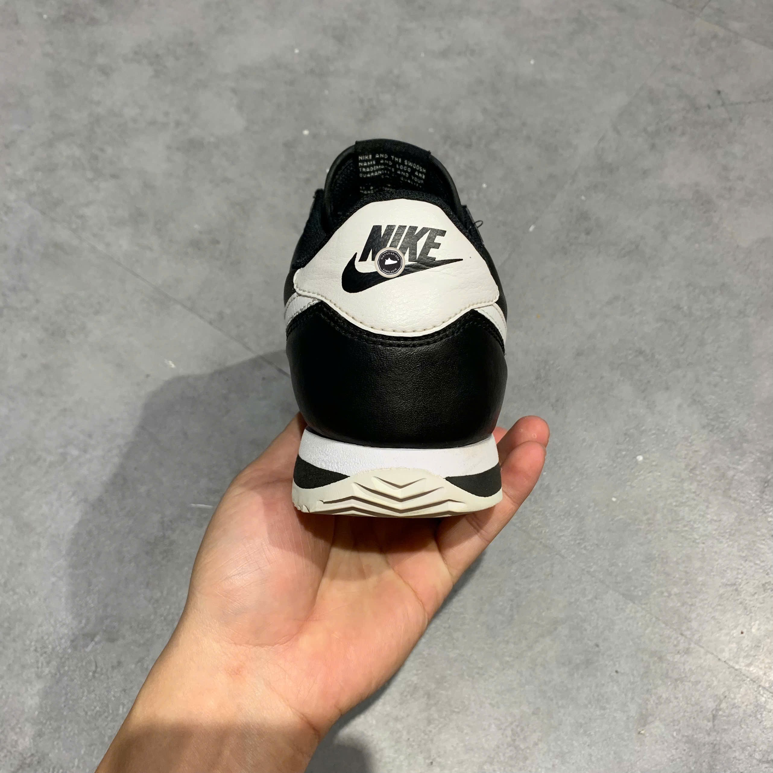 Nike Cortez Black White - DM4044 001 - Size 42 - GIÀY 2HAND CHÍNH HÃNG PVN24851