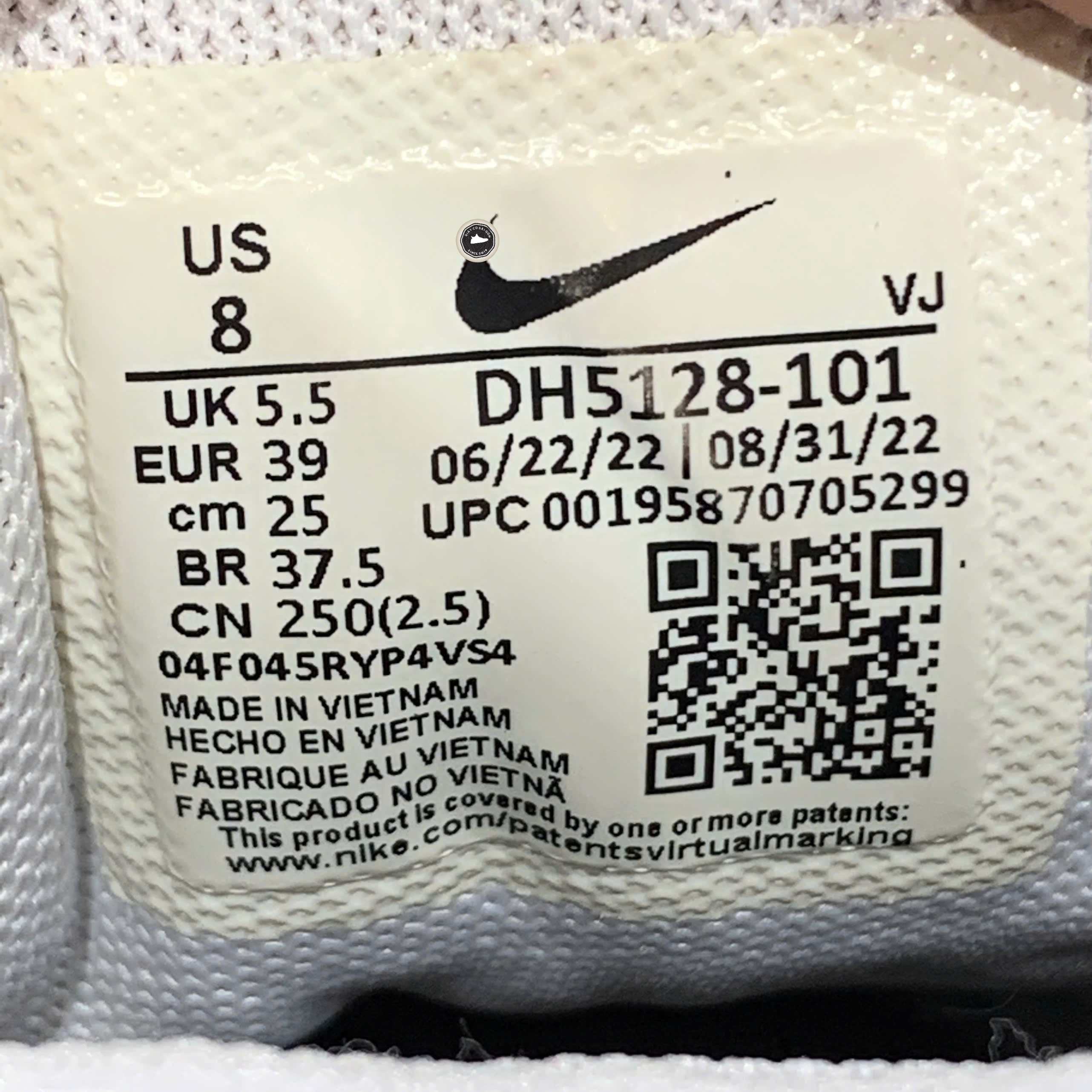 Nike Air Max Bliss Summit White - DH5128 101 - Size 39 - GIÀY 2HAND CHÍNH HÃNG PVN24666