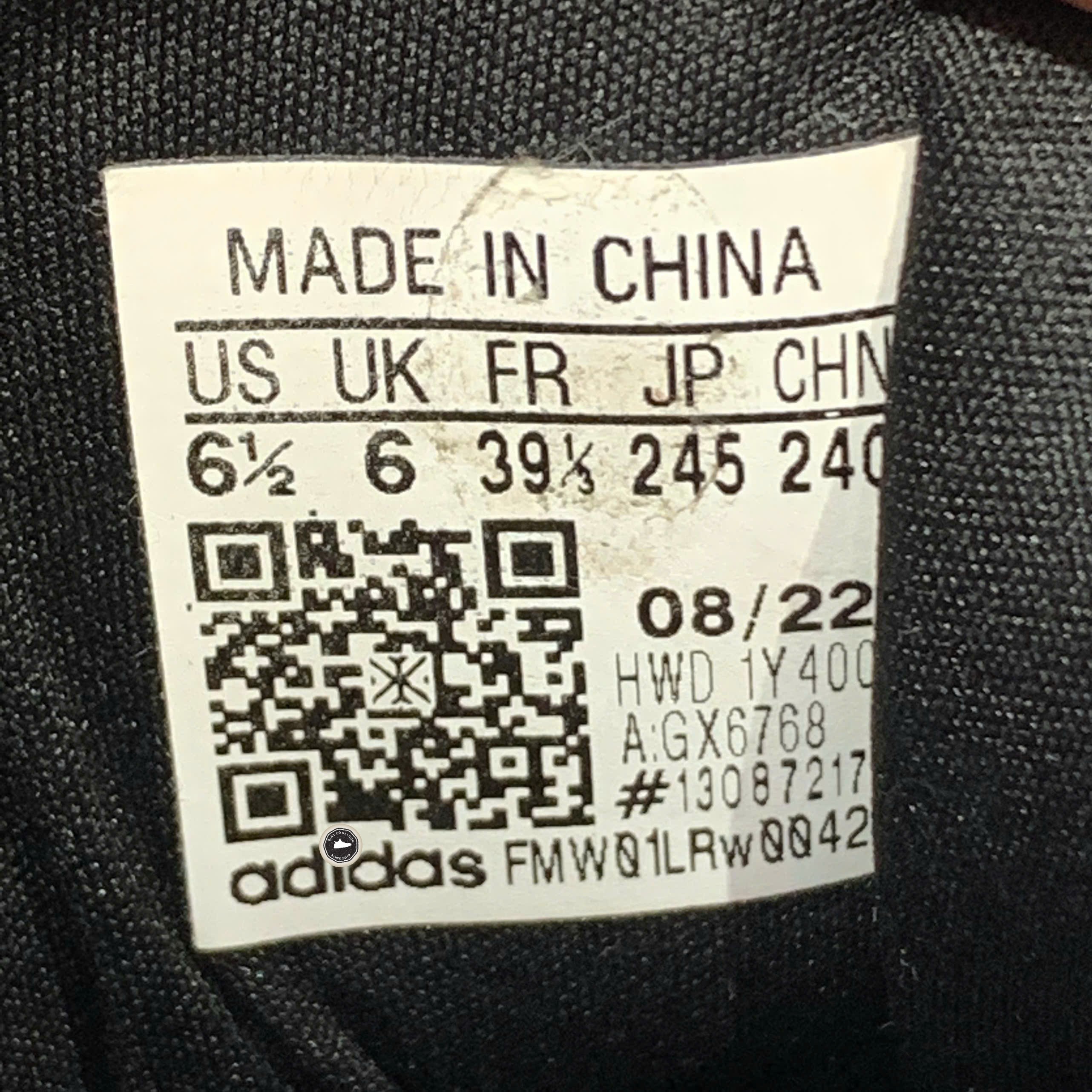 Adidas Ozelle Cloudfoam Black Orange - GX6768 - Size 39 1/3 - GIÀY 2HAND CHÍNH HÃNG PVN24680