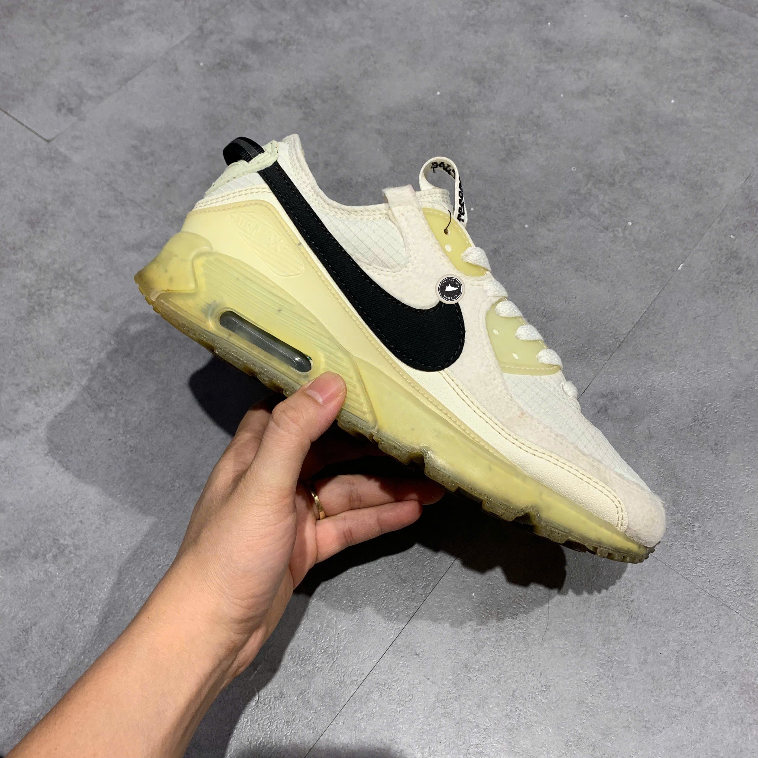 Nike Air Max 90 Terrascape 'Sail' - DH2973 100 - Size 41 - GIÀY 2HAND CHÍNH HÃNG PVN24676