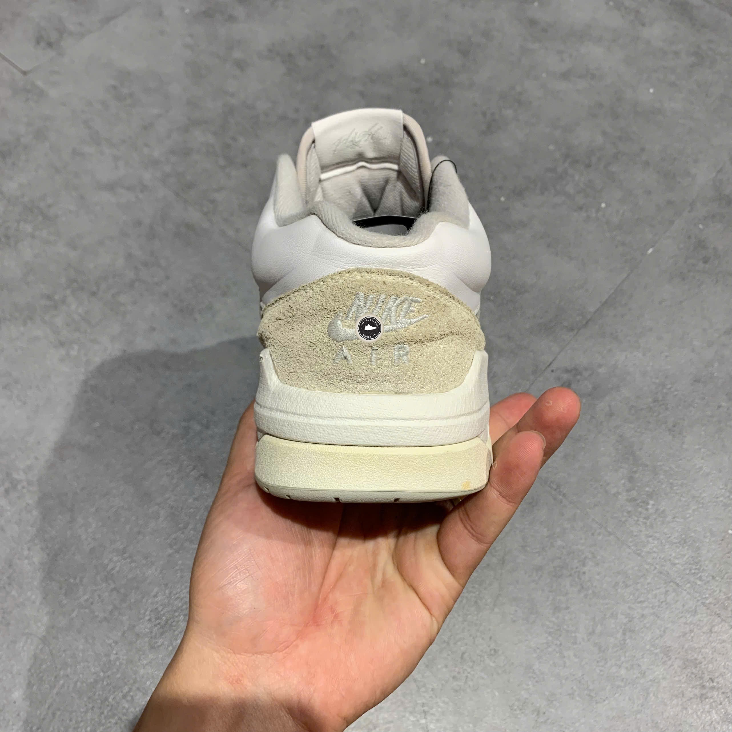 Jordan Stadium 90 White Neutral Grey - DX4397 100 - Size 41 - GIÀY 2HAND CHÍNH HÃNG PVN24931