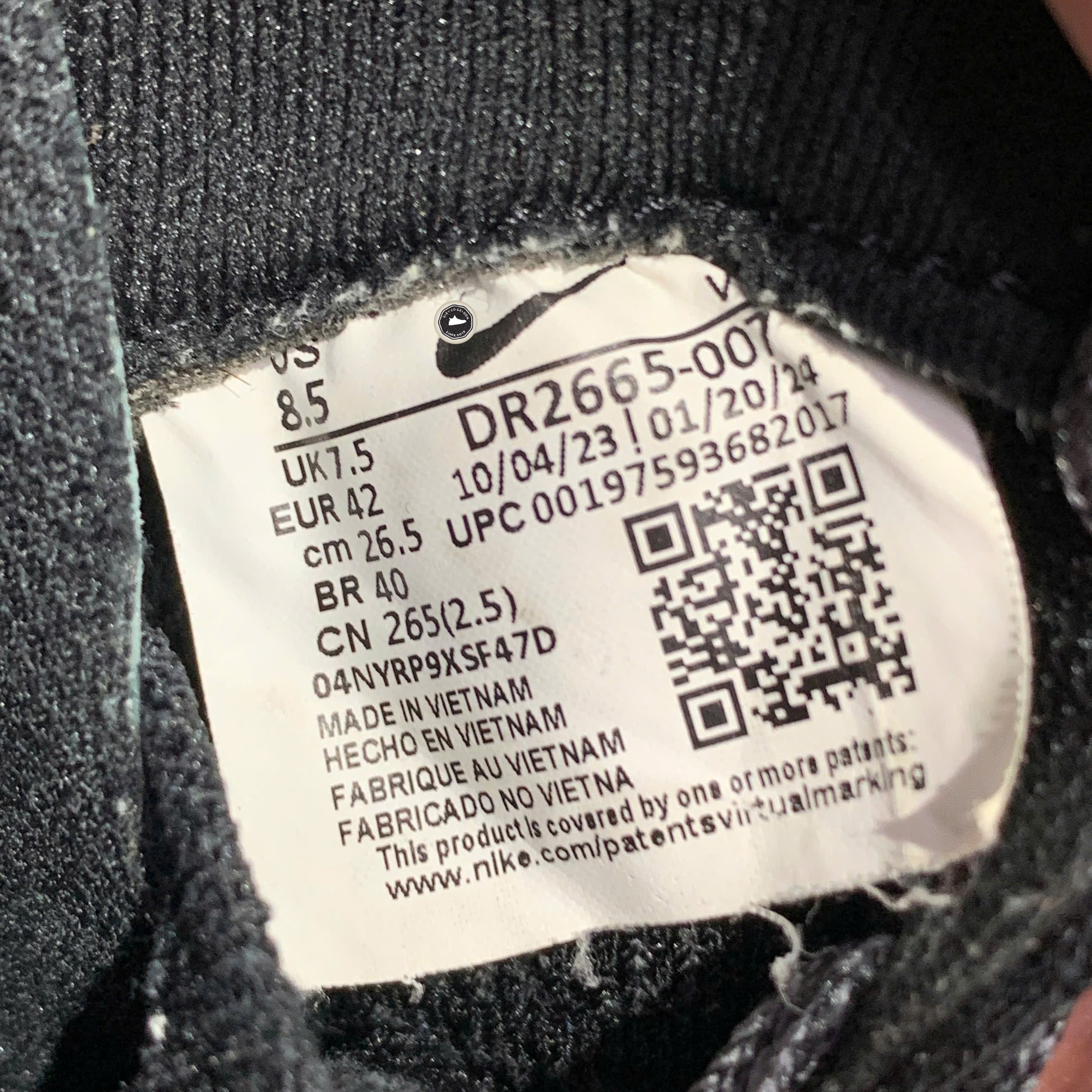 Nike ReactX Infinity Run 4 Black Fire Red - DR2665 007 - Size 42 - GIÀY 2HAND CHÍNH HÃNG PVN24840