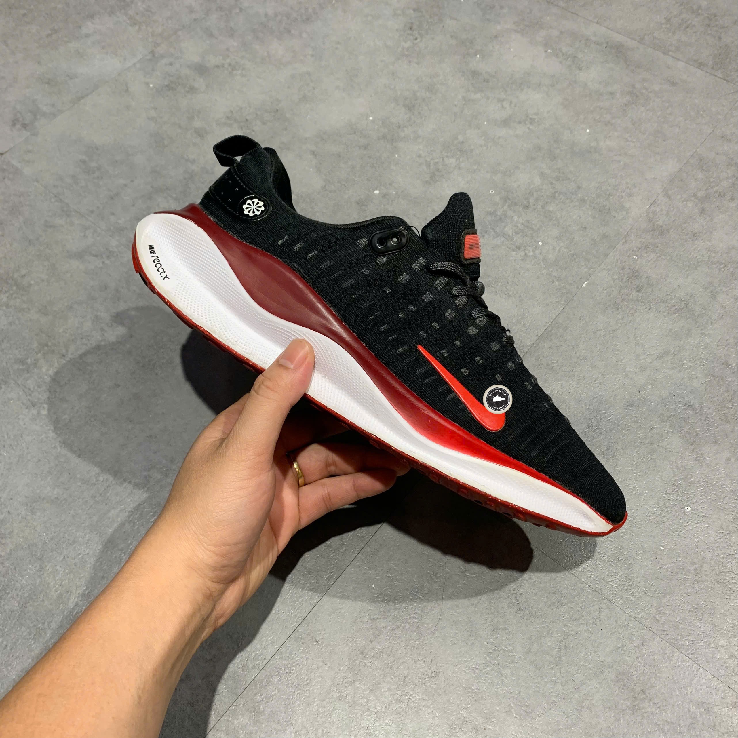Nike ReactX Infinity Run 4 Black Fire Red - DR2665 007 - Size 42 - GIÀY 2HAND CHÍNH HÃNG PVN24840