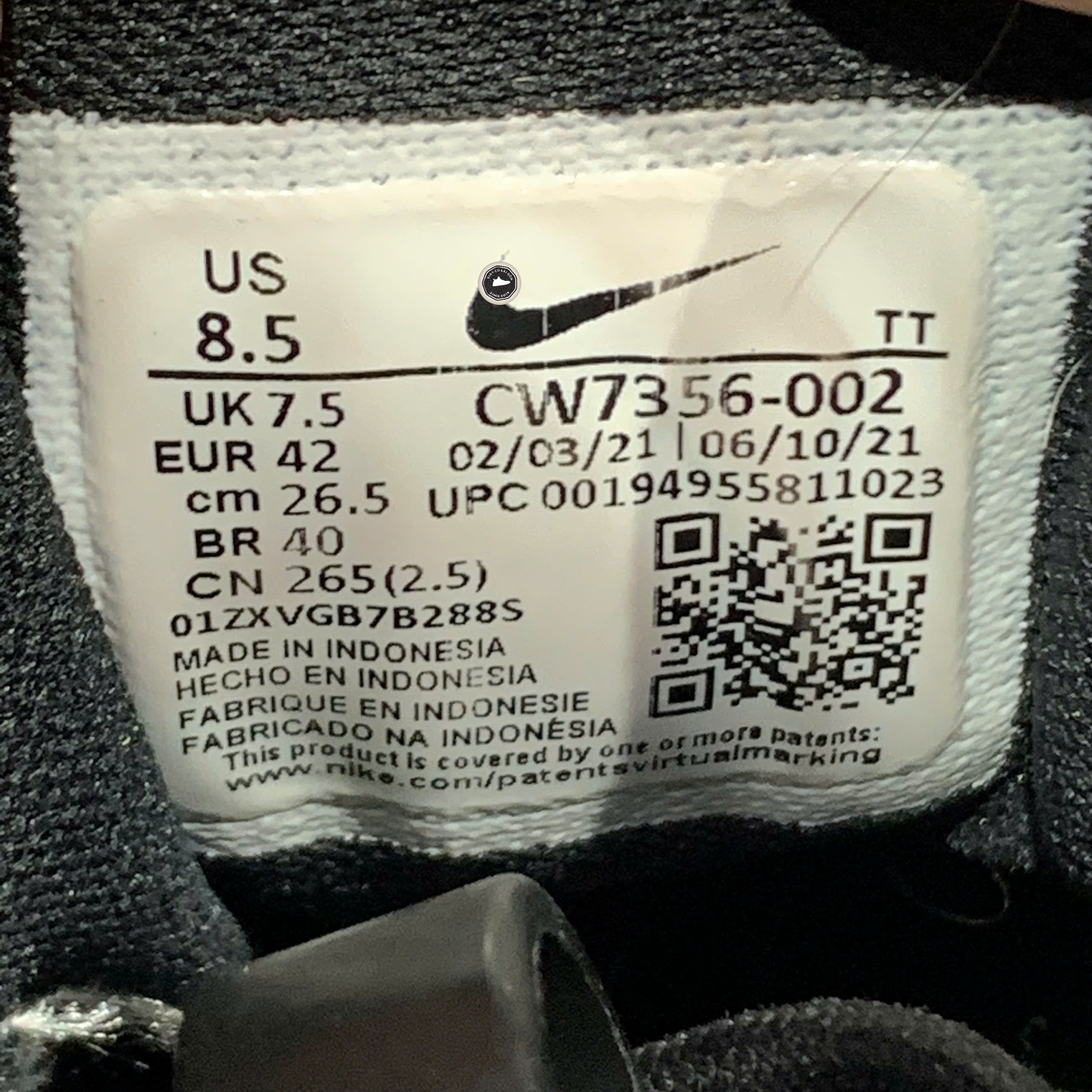 Nike Air Zoom Pegasus 38 - CW7356 002 - Size 42 - GIÀY 2HAND CHÍNH HÃNG PVN24634