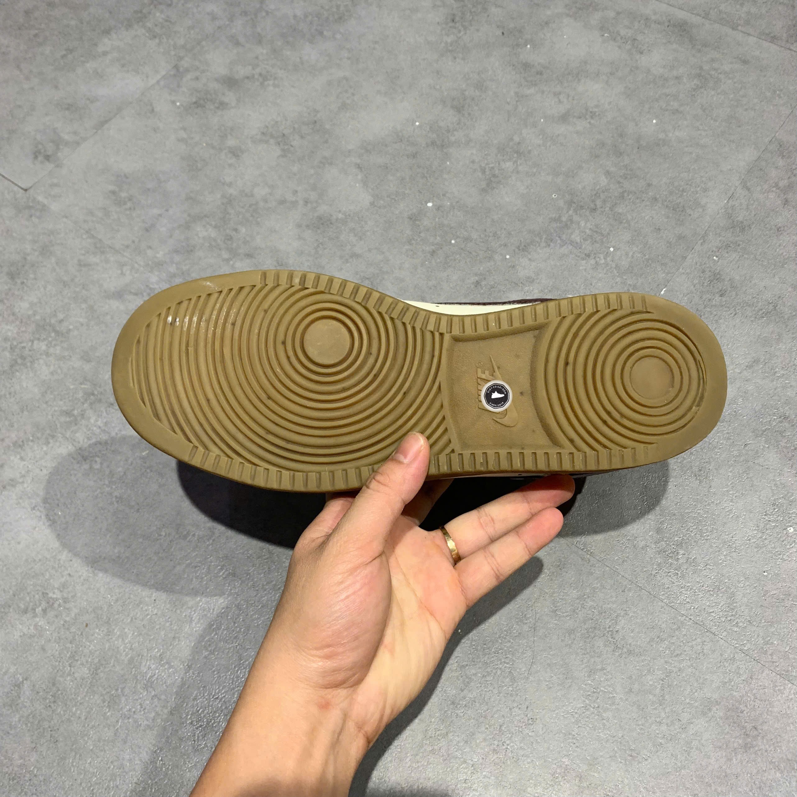 Nike Court Vision Low 'Sail Burgundy Crush' - HV2530 101 - Size 42.5 - GIÀY 2HAND CHÍNH HÃNG PVN24902