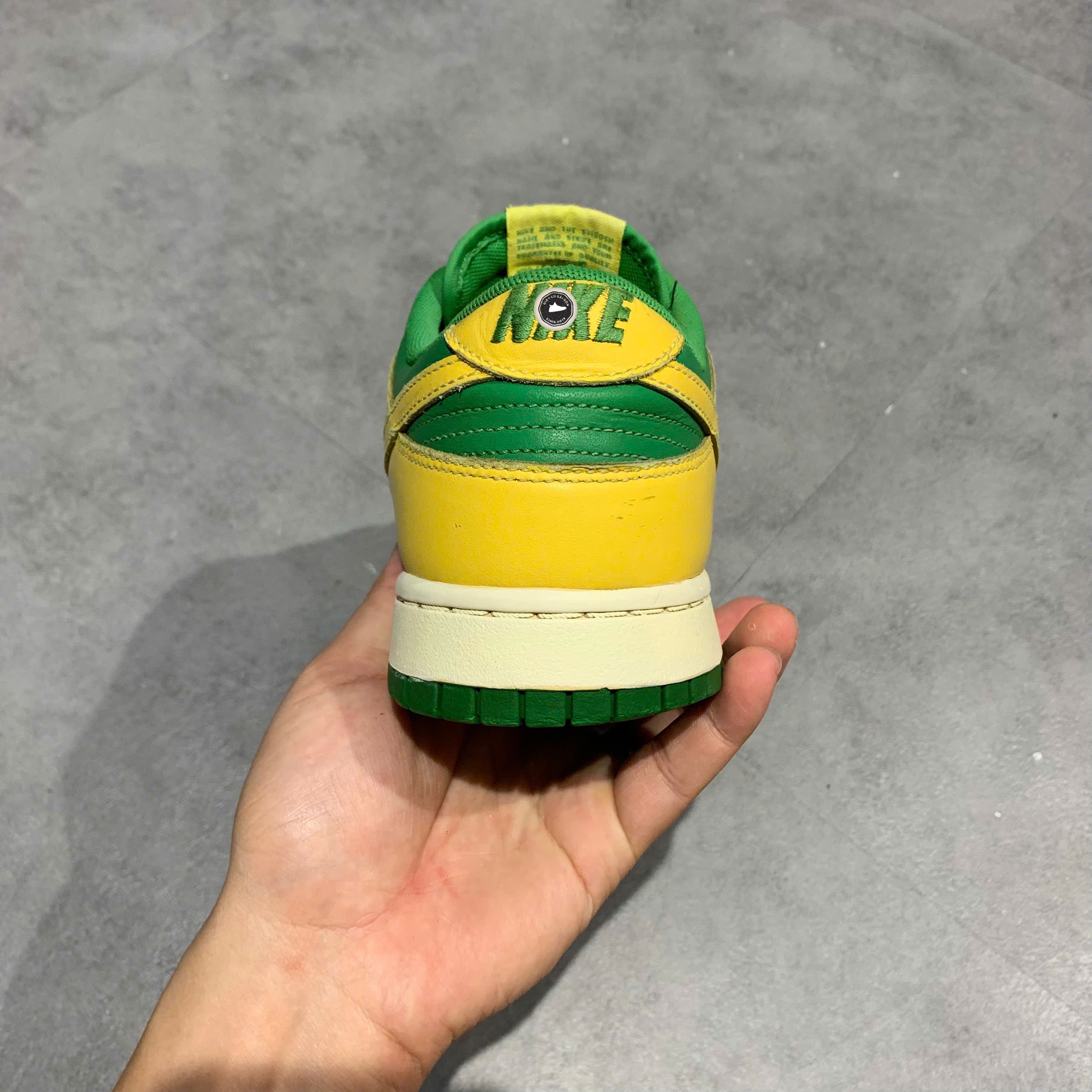 Nike Dunk Low Retro Reverse Brazil - DV0833 300 - Size 43 - GIÀY 2HAND CHÍNH HÃNG PVN24968