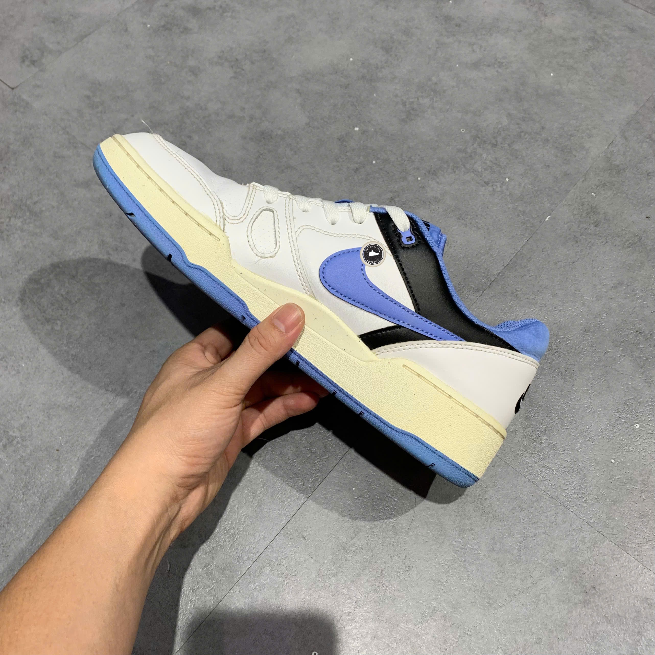 Nike Full Force Low White Black Polar - FB1362 100 - Size 43 - GIÀY 2HAND CHÍNH HÃNG PVN24922