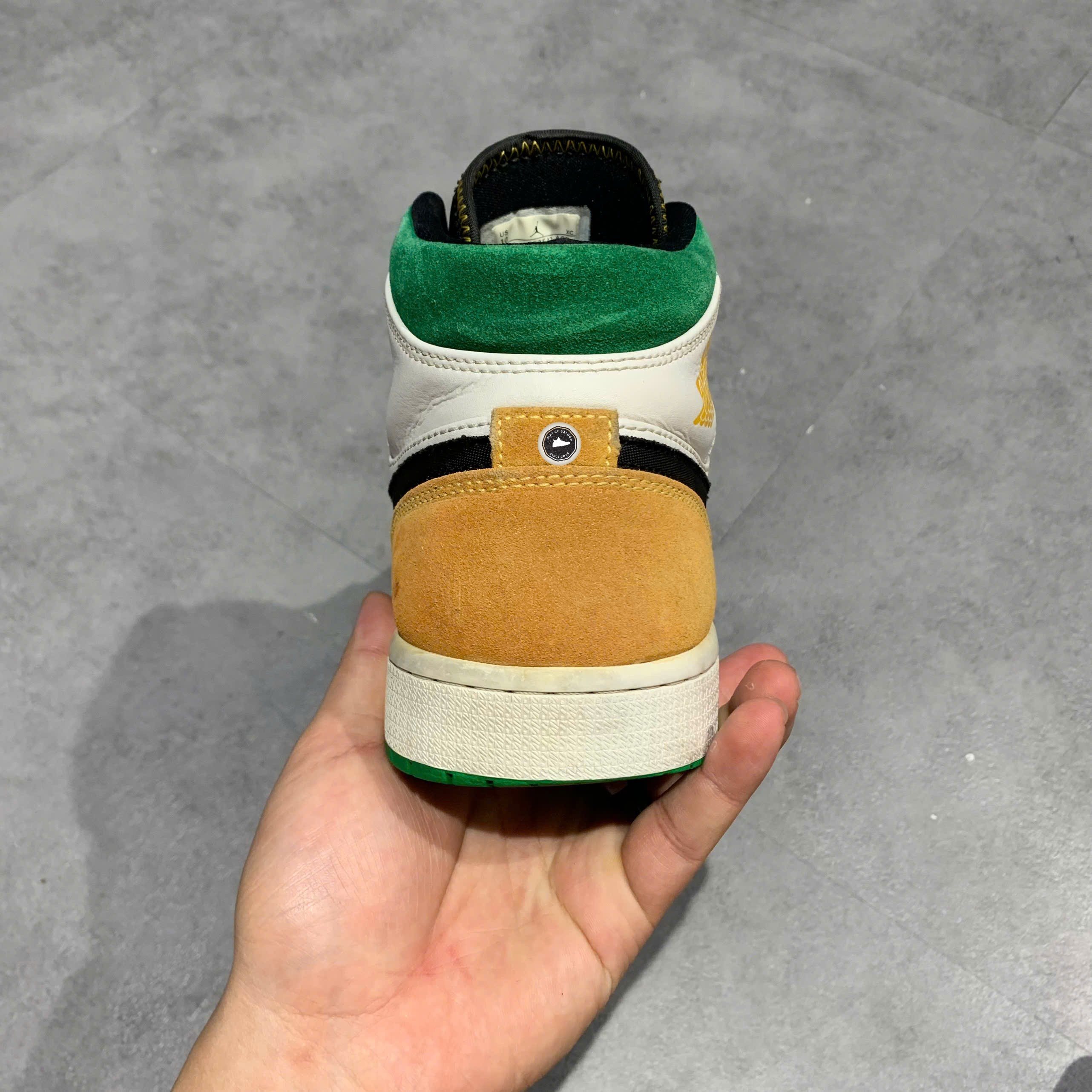 Air Jordan 1 Mid SE 'Oakland' - 852542 101 - Size 44 - GIÀY 2HAND CHÍNH HÃNG PVN24631