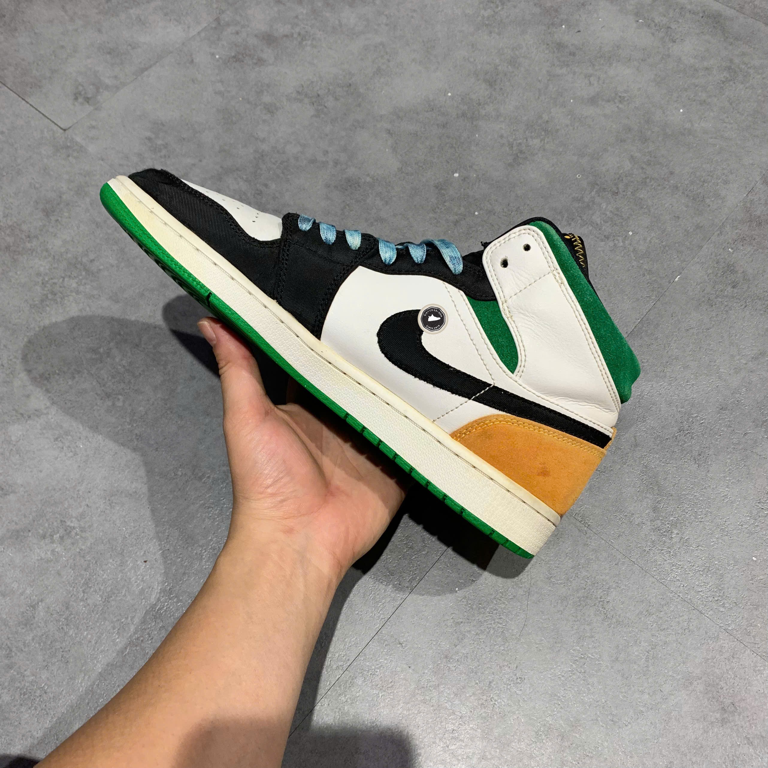 Air Jordan 1 Mid SE 'Oakland' - 852542 101 - Size 44 - GIÀY 2HAND CHÍNH HÃNG PVN24631