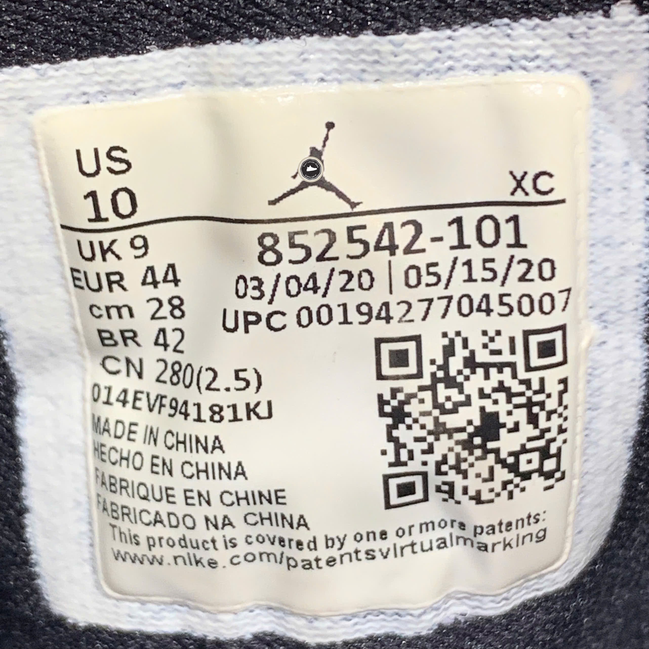 Air Jordan 1 Mid SE 'Oakland' - 852542 101 - Size 44 - GIÀY 2HAND CHÍNH HÃNG PVN24631