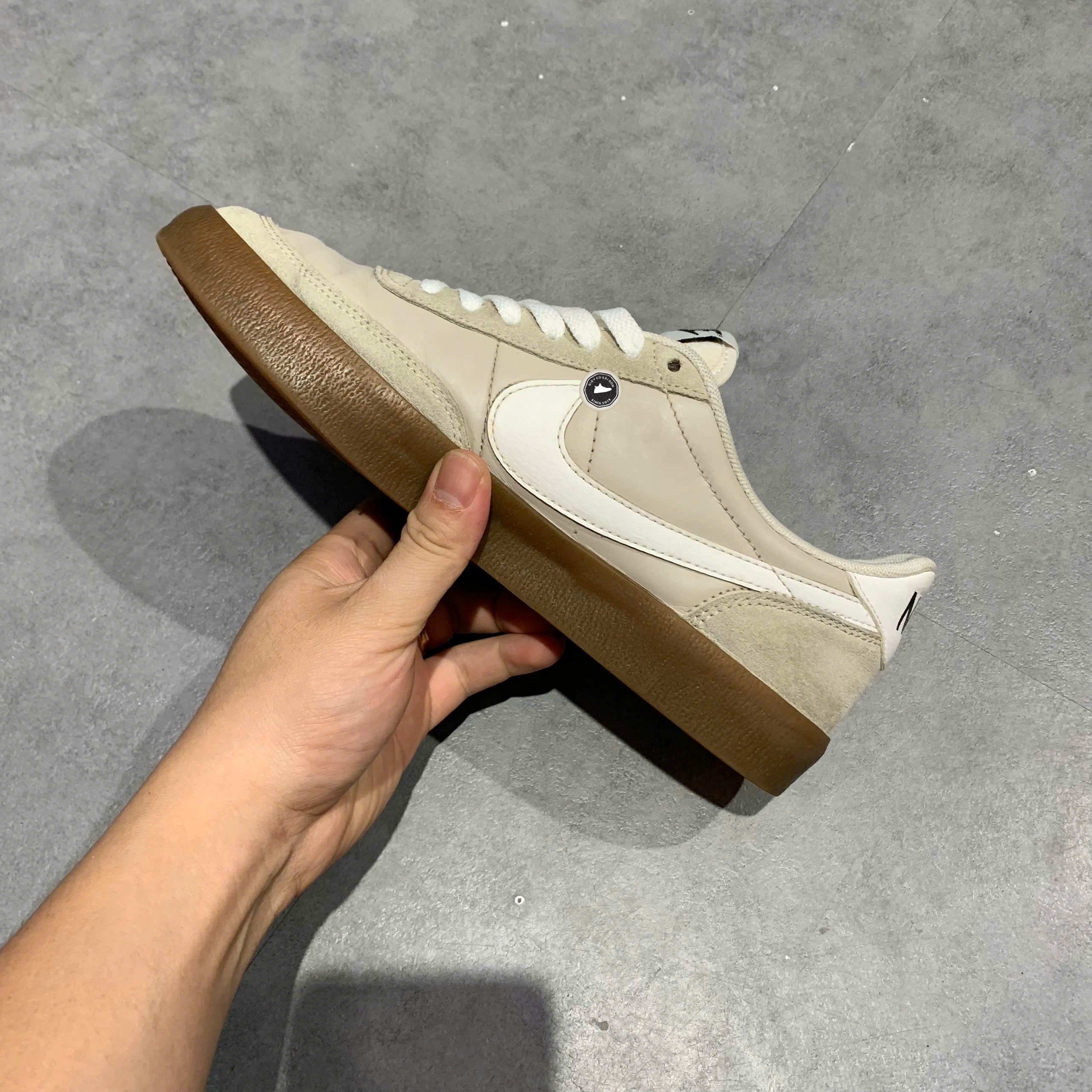 Nike Killshot 2 Leather 'Cream Gum' - HF4261 299 - Size 40 - GIÀY 2HAND CHÍNH HÃNG PVN24733