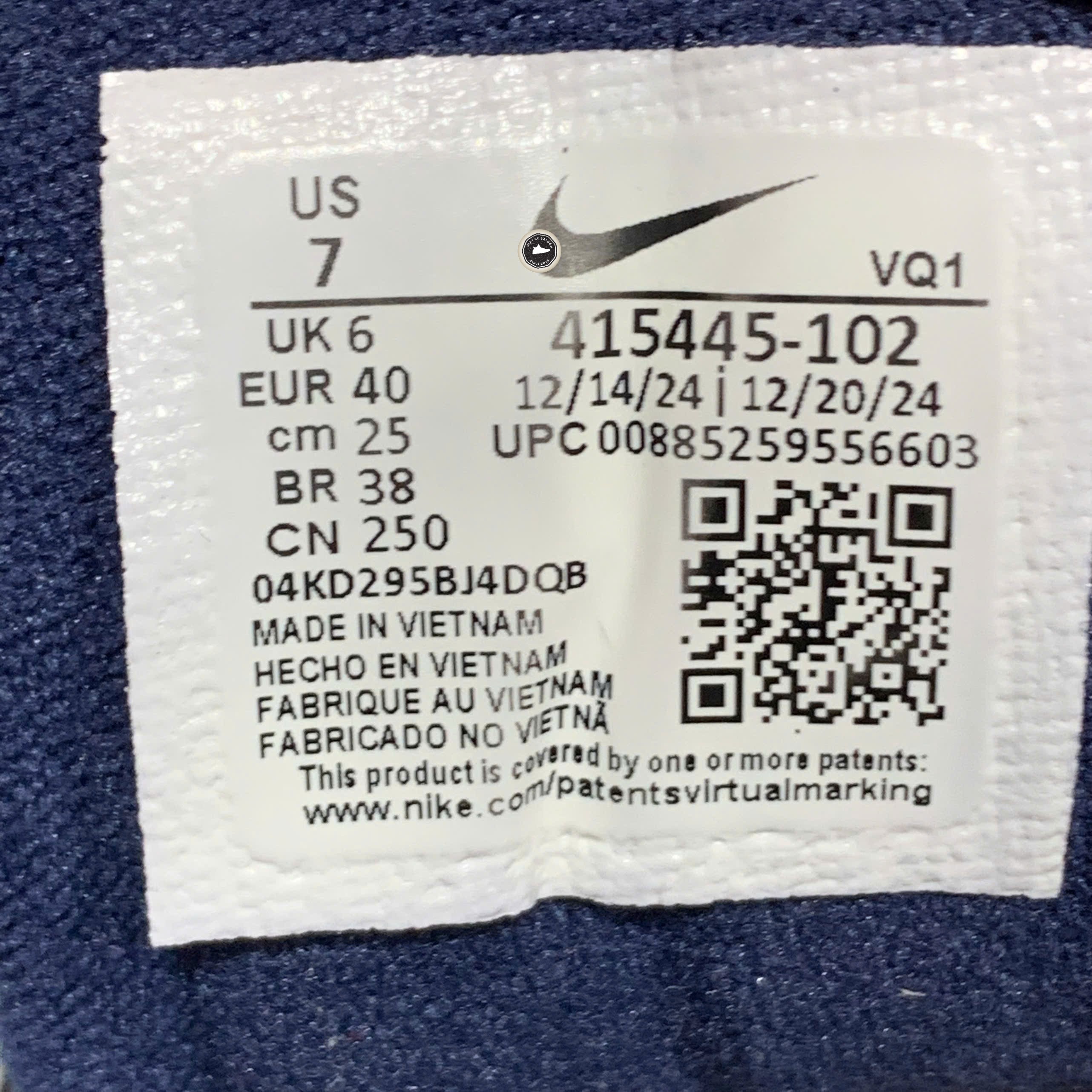 Nike Air Monarch IV - 415445 102 - Size 40 - GIÀY 2HAND CHÍNH HÃNG PVN24603