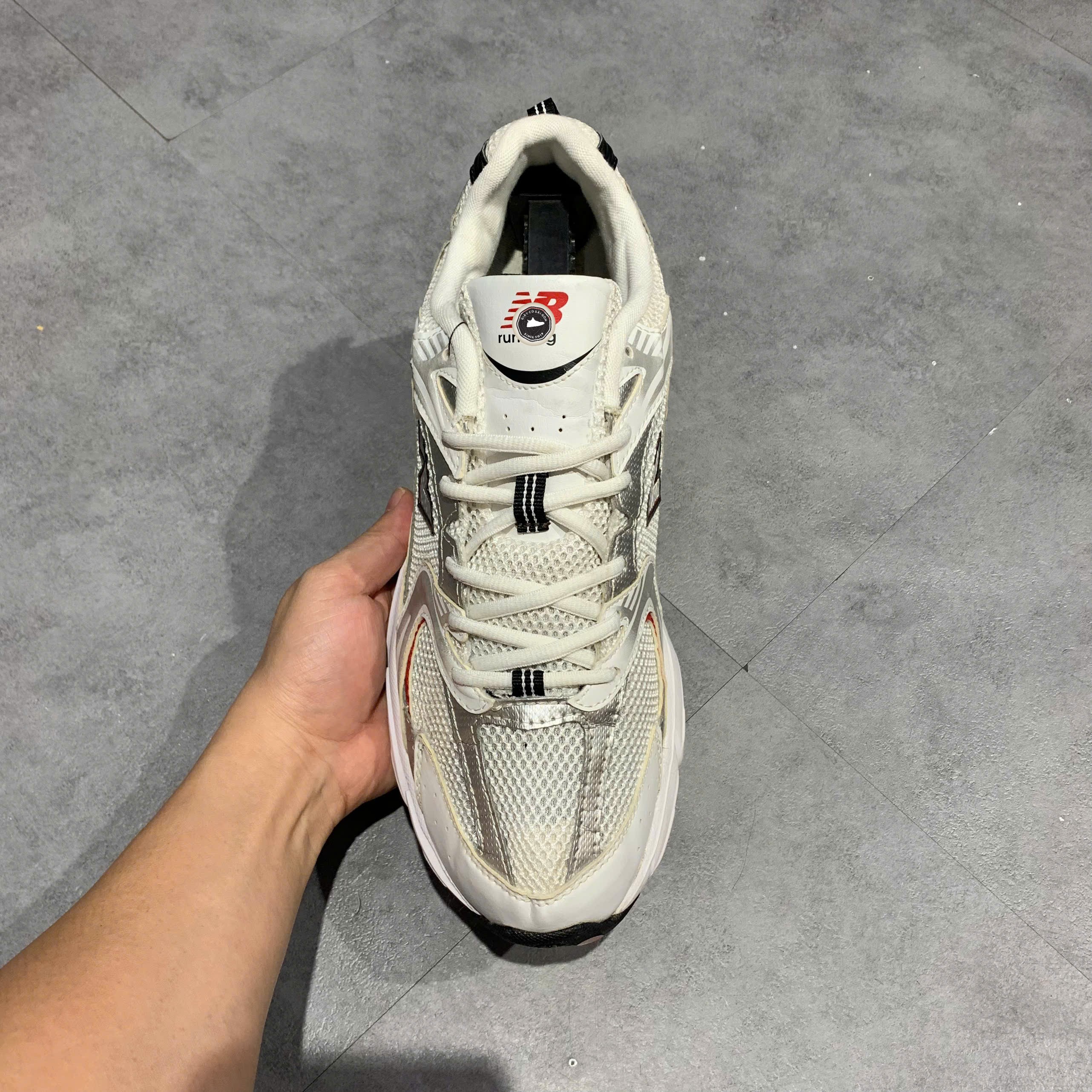 New Balance 530 White Silver Red - MR530SA - Size 45 - GIÀY 2HAND CHÍNH HÃNG PVN24980