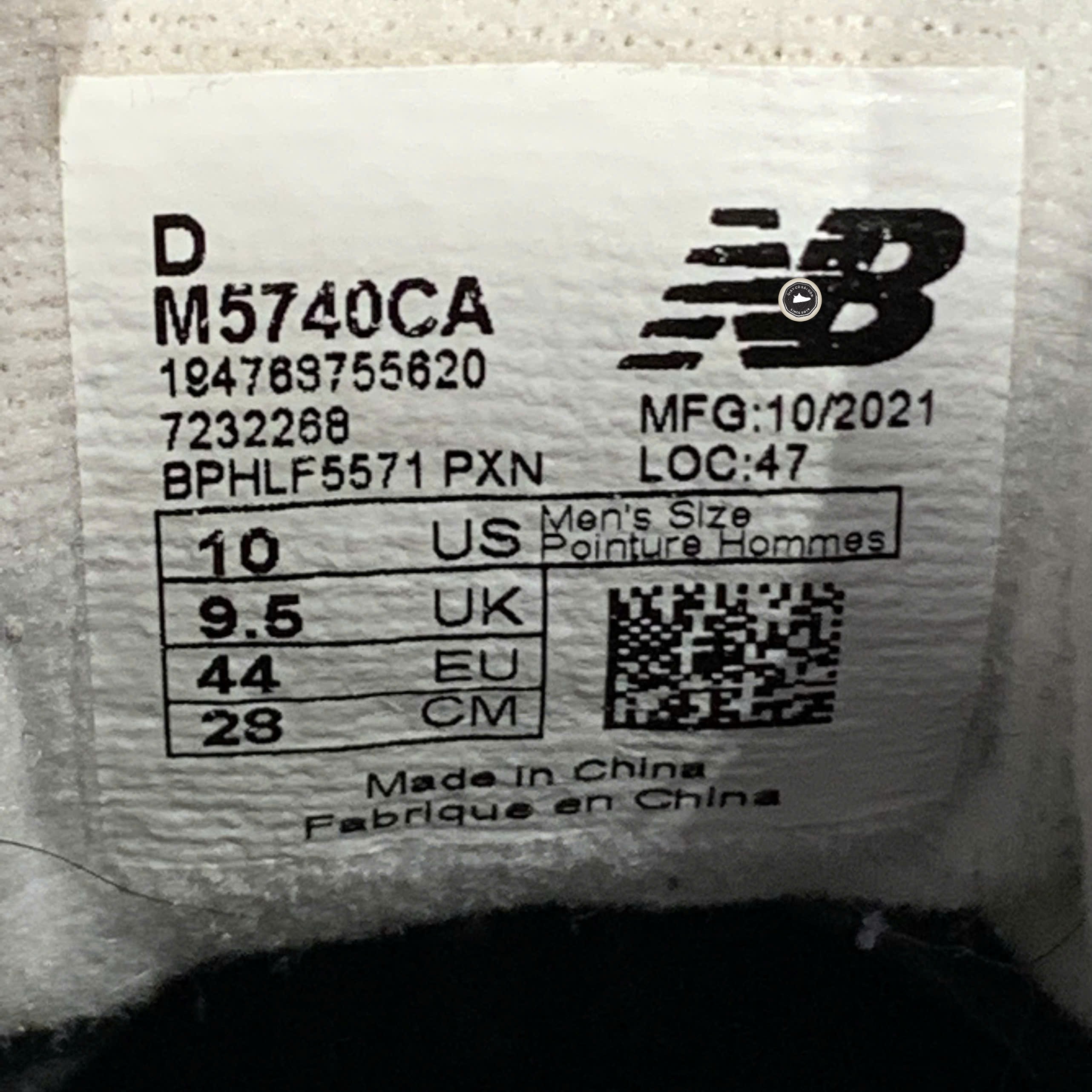 New Balance 57/40 Rain Cloud - M5740CA - Size 44 - GIÀY 2HAND CHÍNH HÃNG PVN24997