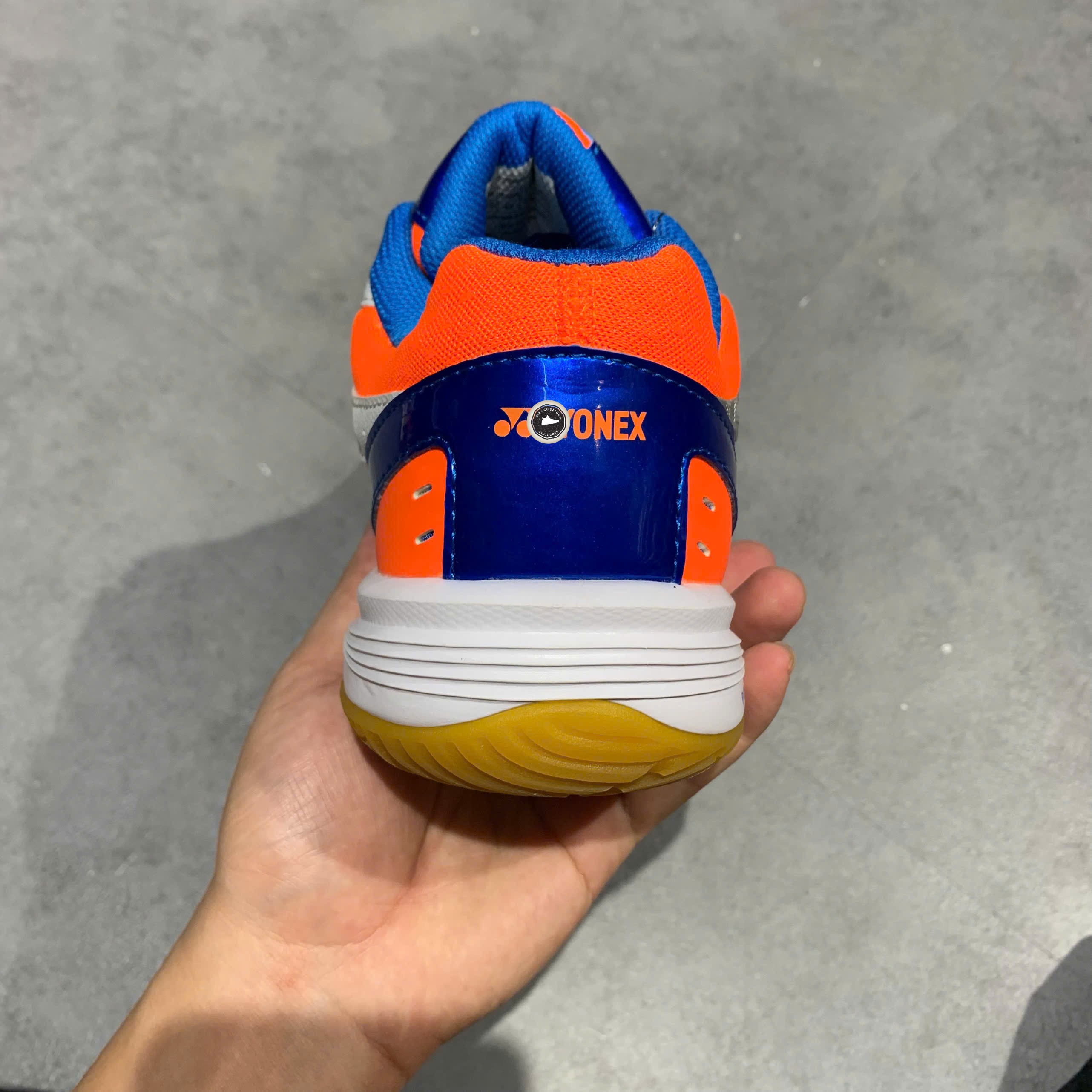Yonex Power Cushion 100 White Orange - SHB100 TRẮNG CAM - Size 42 - GIÀY 2HAND CHÍNH HÃNG PVN25179