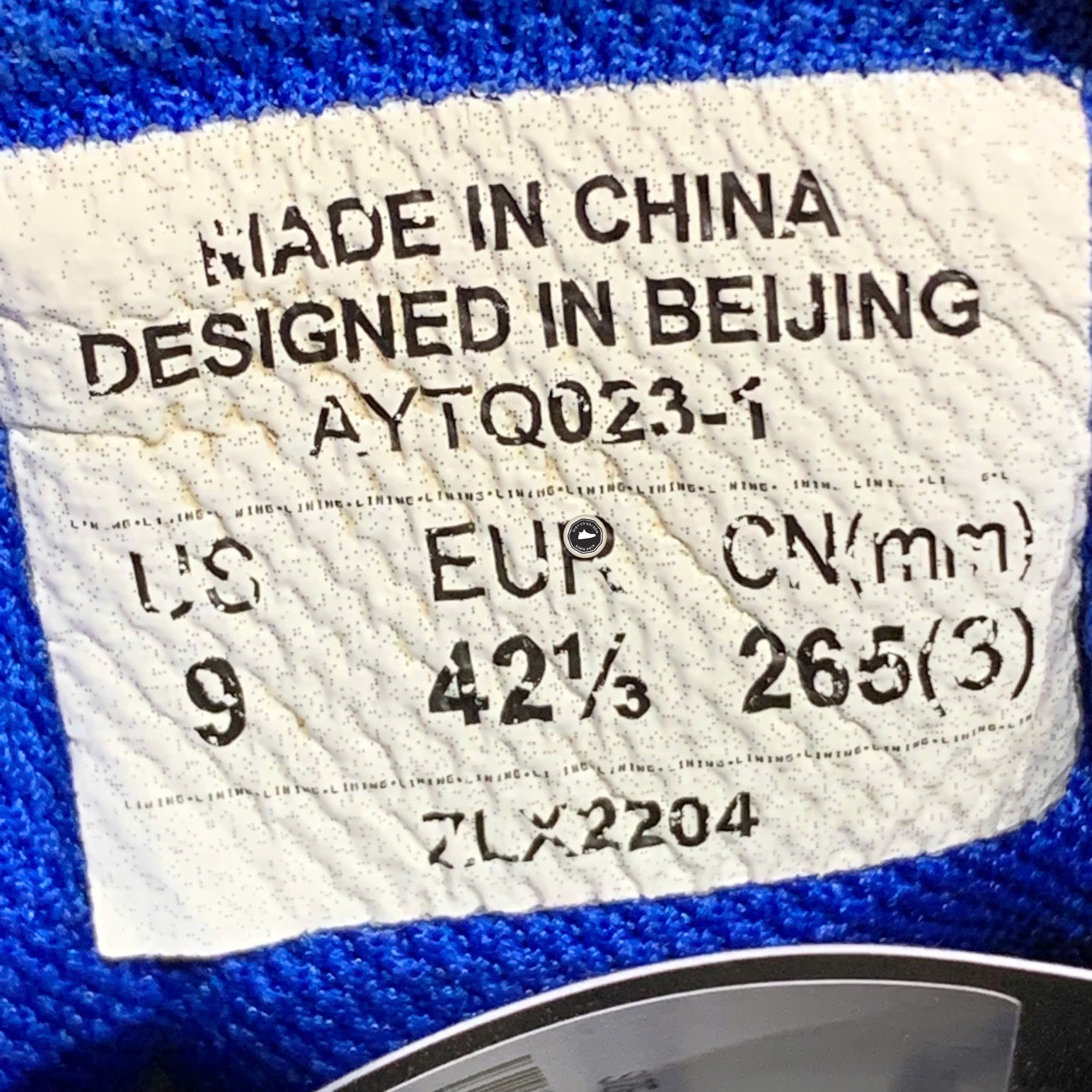 Li-Ning Lan Fan 1.0 (Saga Lite 4) - AYTQ023 1 - Size 42 1/3 - GIÀY 2HAND CHÍNH HÃNG PVN25093