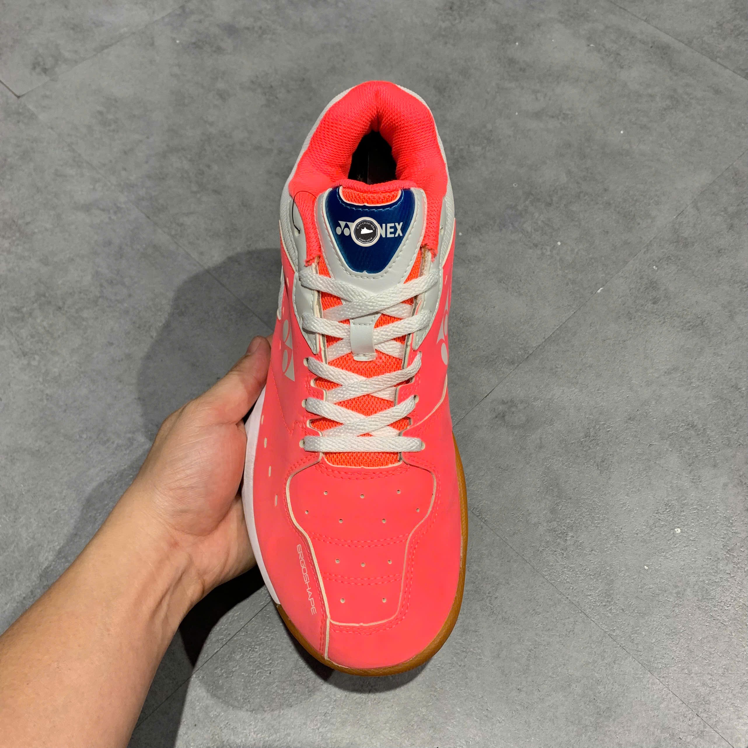 Giày Cầu Lông Yonex Power Cushion 450W Pink White - Size 42 - GIÀY 2HAND CHÍNH HÃNG PVN25113