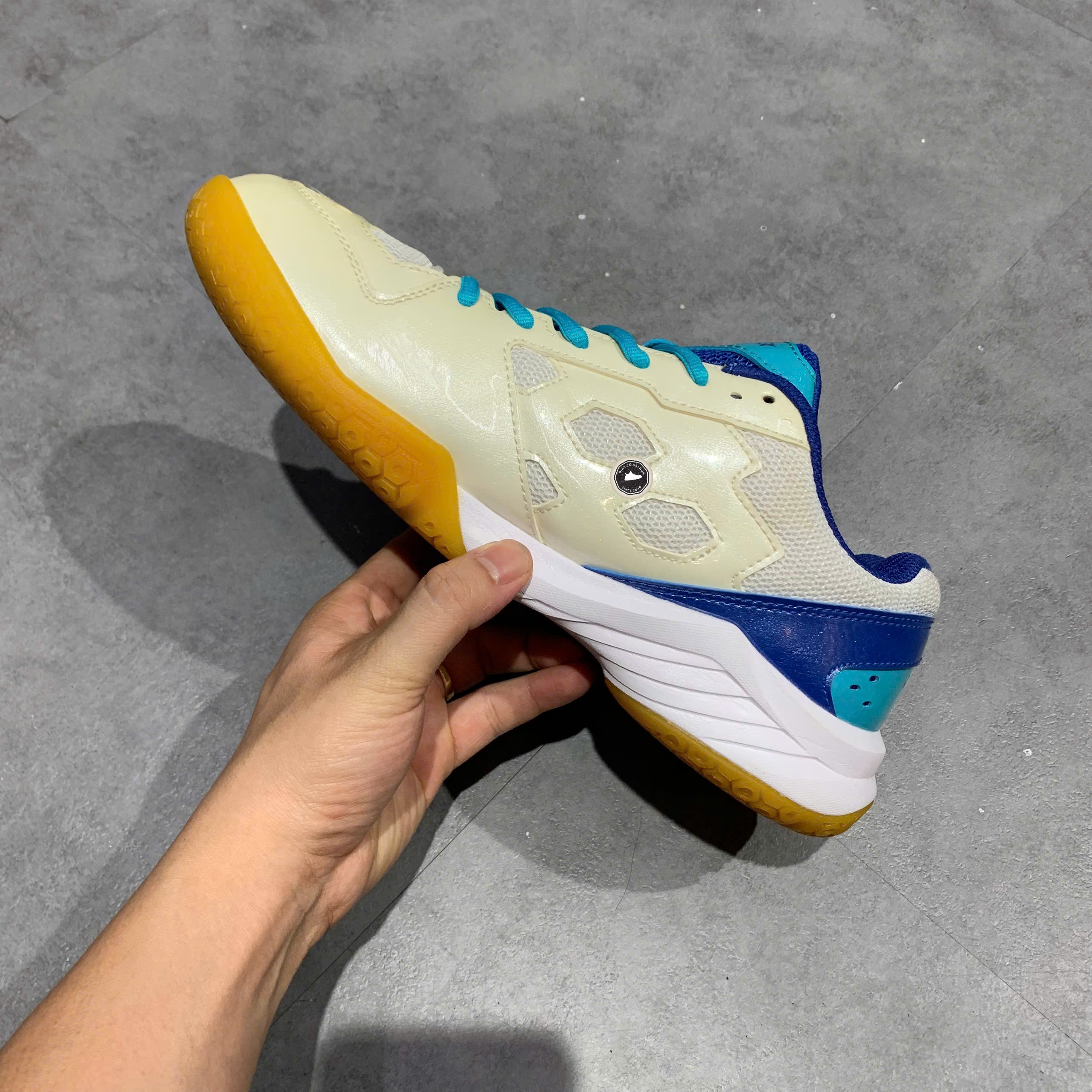 Yonex Power Cushion SHB101CR Trắng Xanh - SHBCR101CR TRẮNG XANH - Size 42 - GIÀY 2HAND CHÍNH HÃNG PVN25156