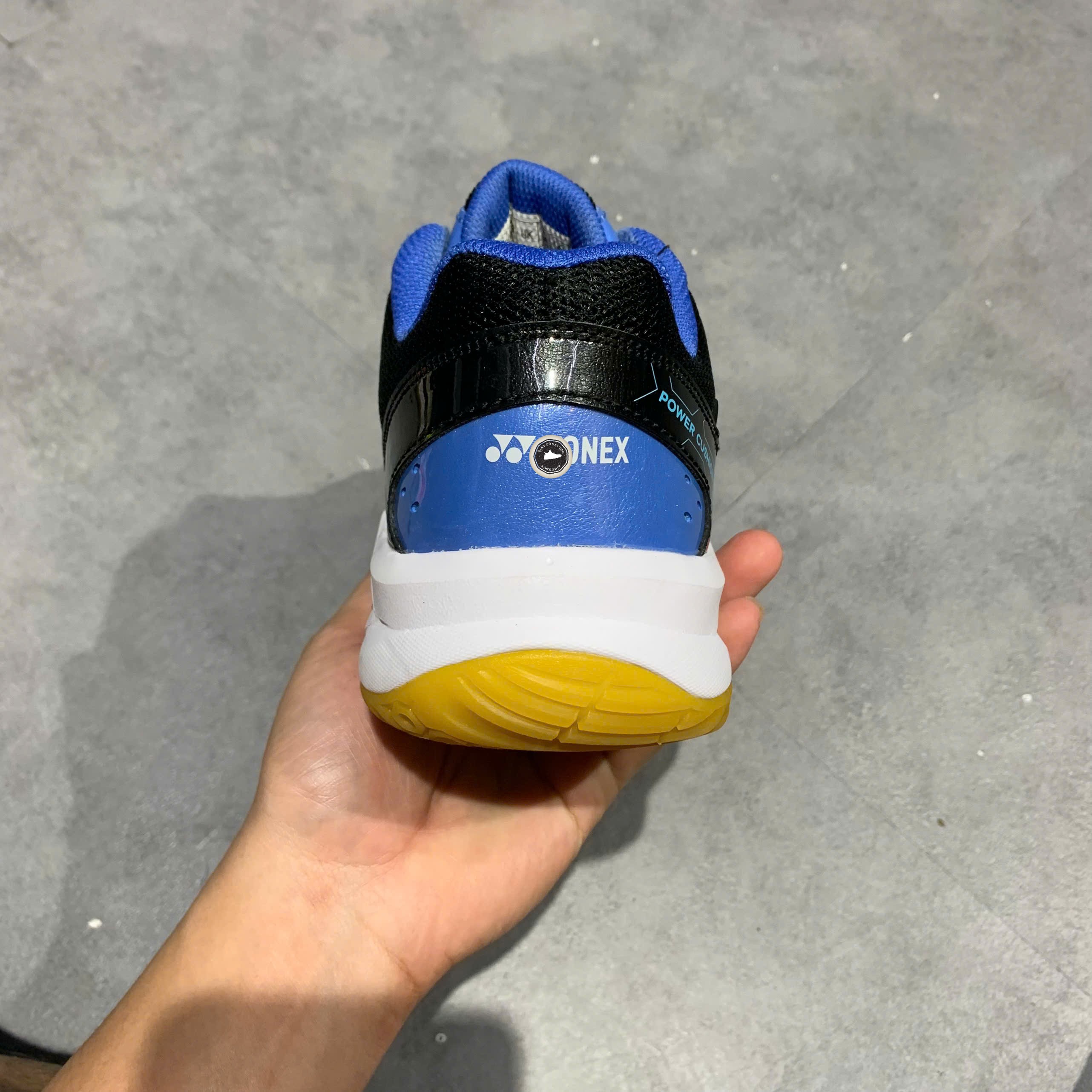 Yonex Power Cushion 101 CR Black Blue - SHB101CR ĐEN XANH DƯƠNG - Size 42 - GIÀY 2HAND CHÍNH HÃNG PVN25194