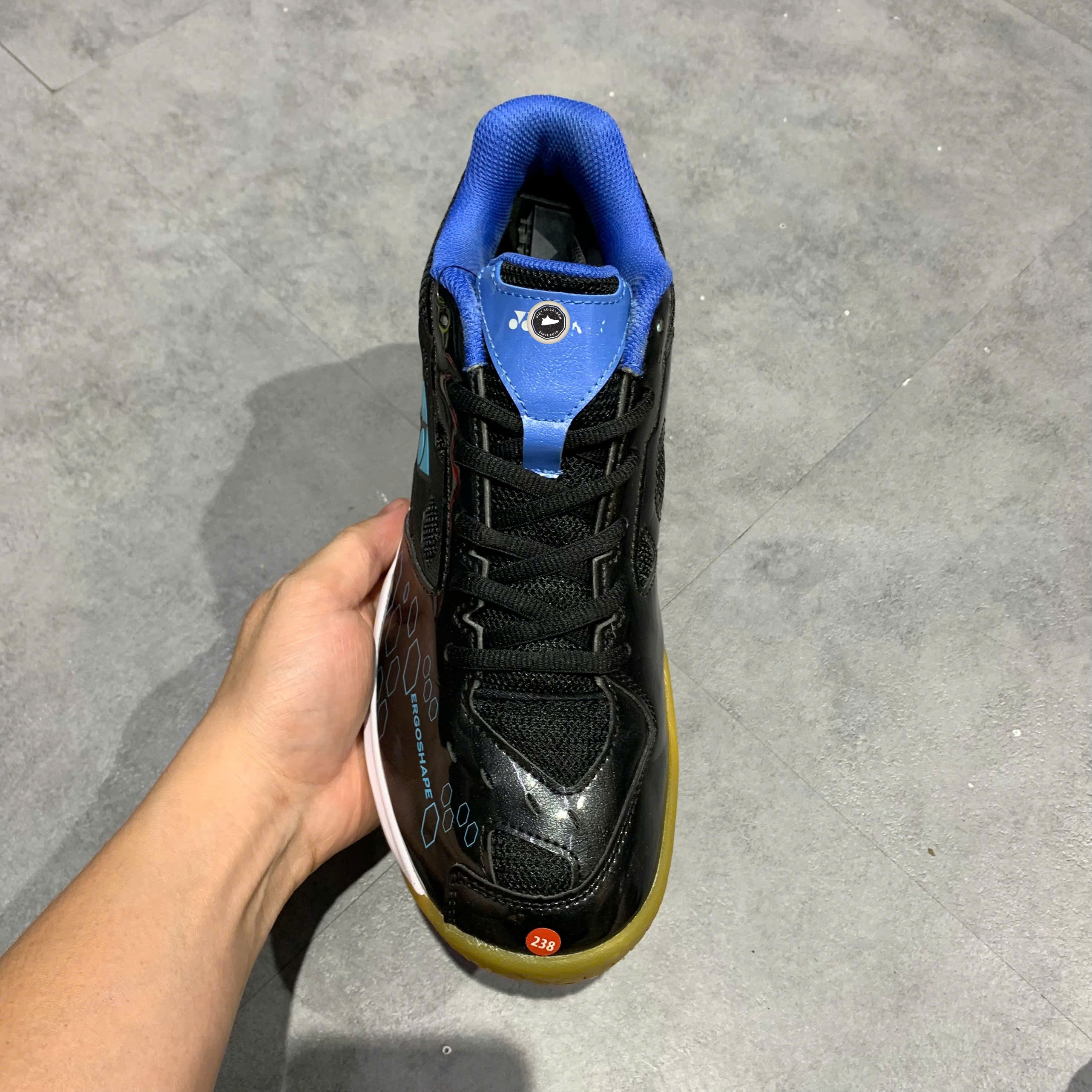 Yonex Power Cushion 101 CR Black Blue - SHB101CR ĐEN XANH DƯƠNG - Size 42 - GIÀY 2HAND CHÍNH HÃNG PVN25194