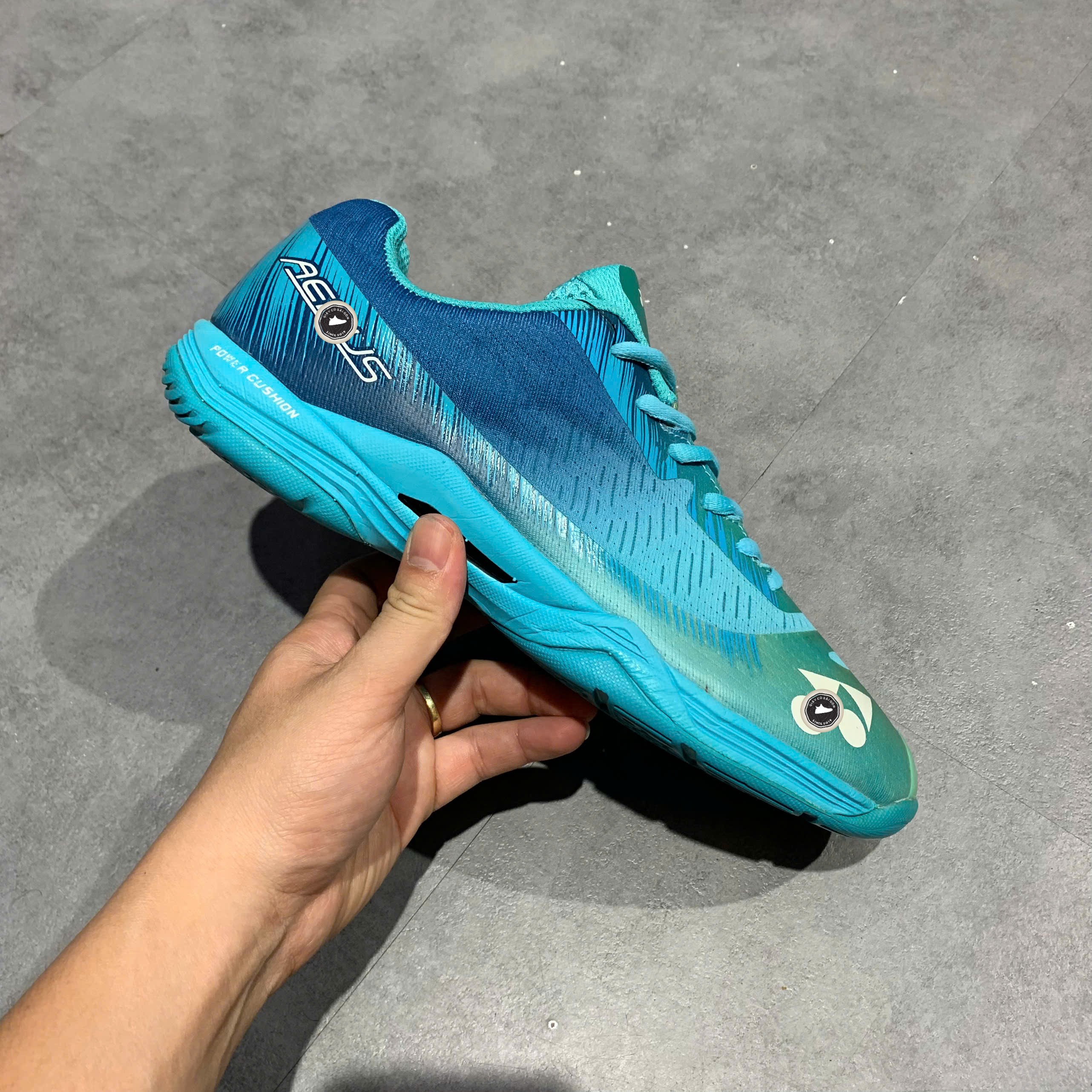Yonex Power Cushion Aerus Z Women Mint Blue - Size 42 - GIÀY 2HAND CHÍNH HÃNG PVN25056