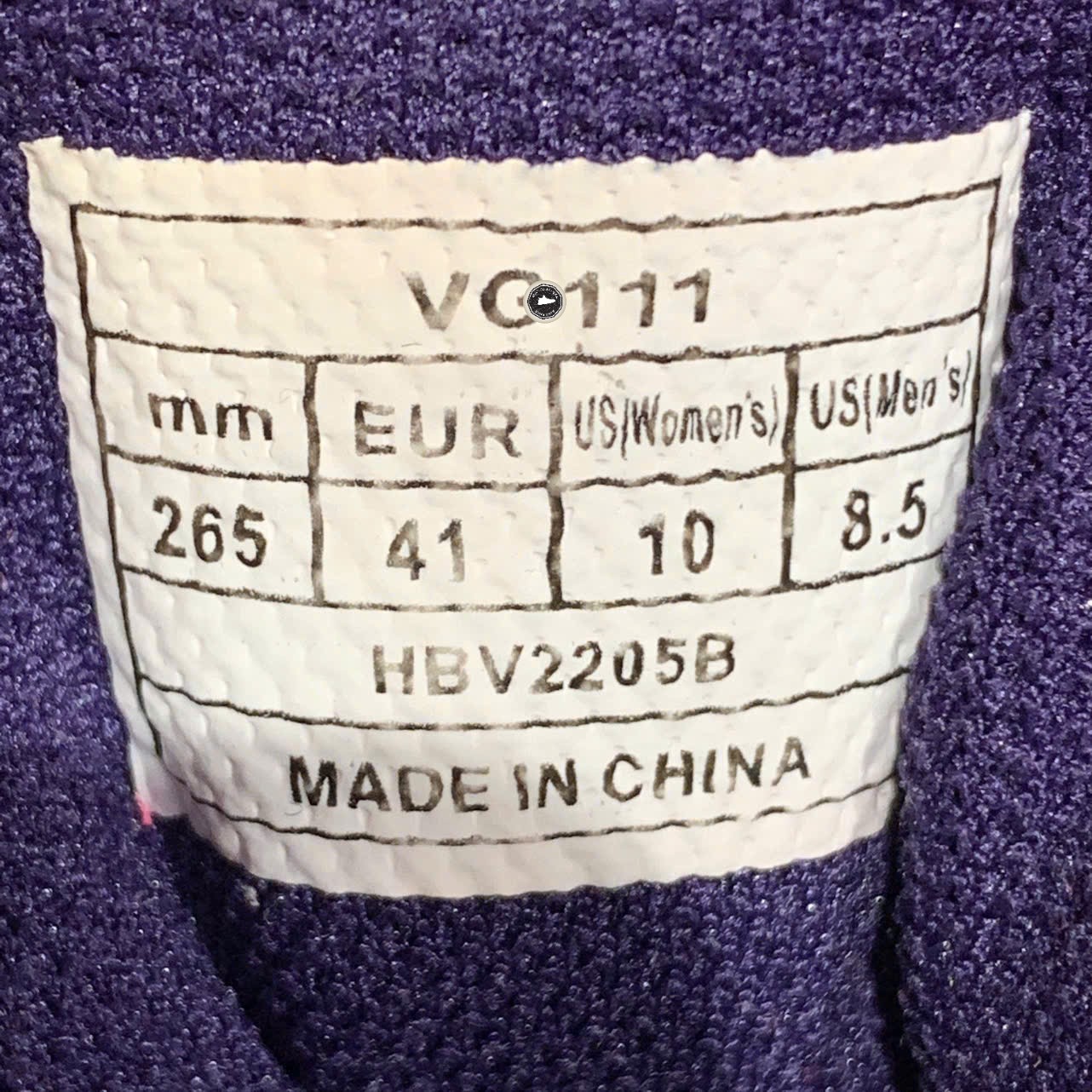 GIÀY CẦU LÔNG VICTOR VG111 BR - XANH NAVY CHÍNH HÃNG - Size 41 - GIÀY 2HAND CHÍNH HÃNG PVN25061