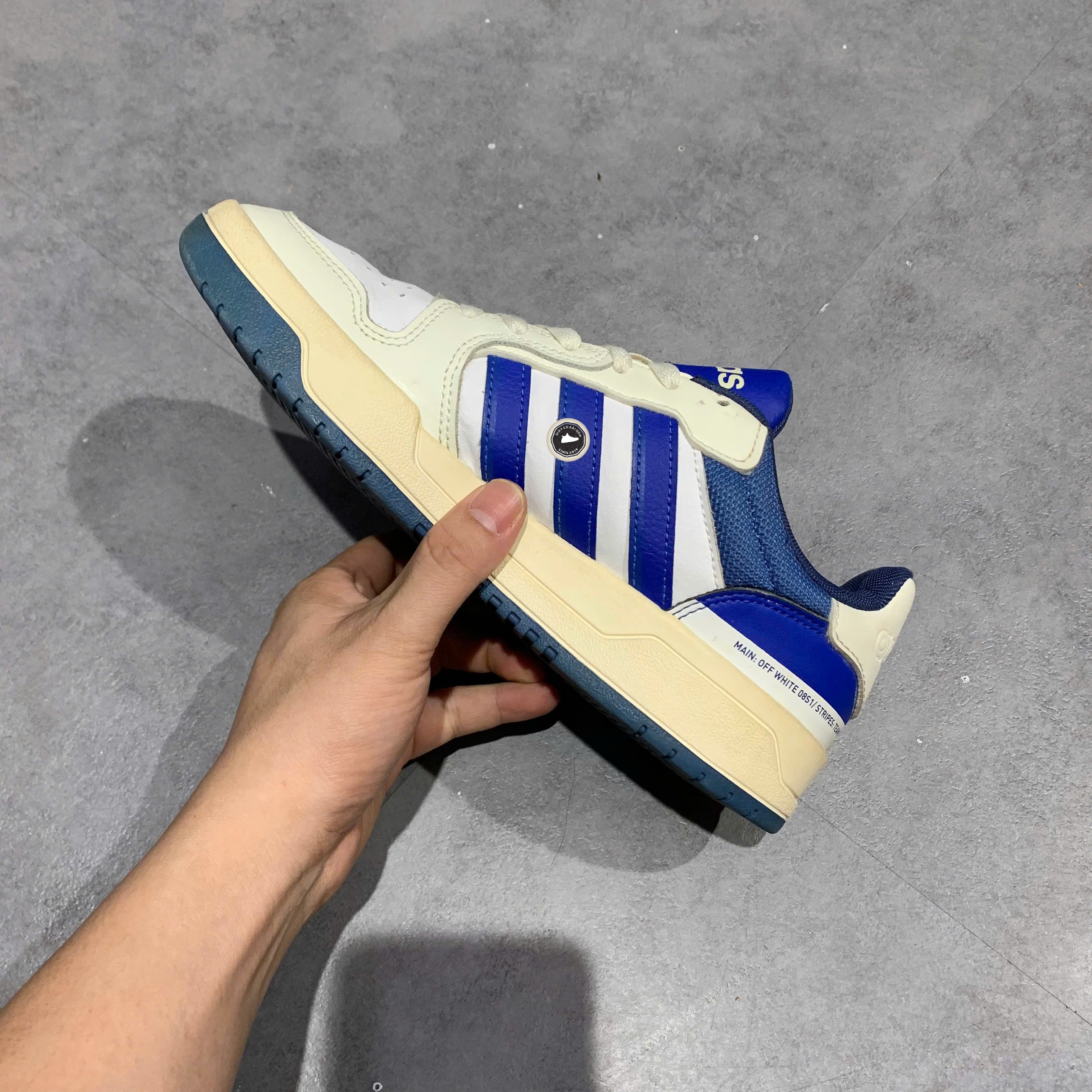 Adidas Entrap Low Off White Trace Royal - HR1931 - Size 40 - GIÀY 2HAND CHÍNH HÃNG PVN25385