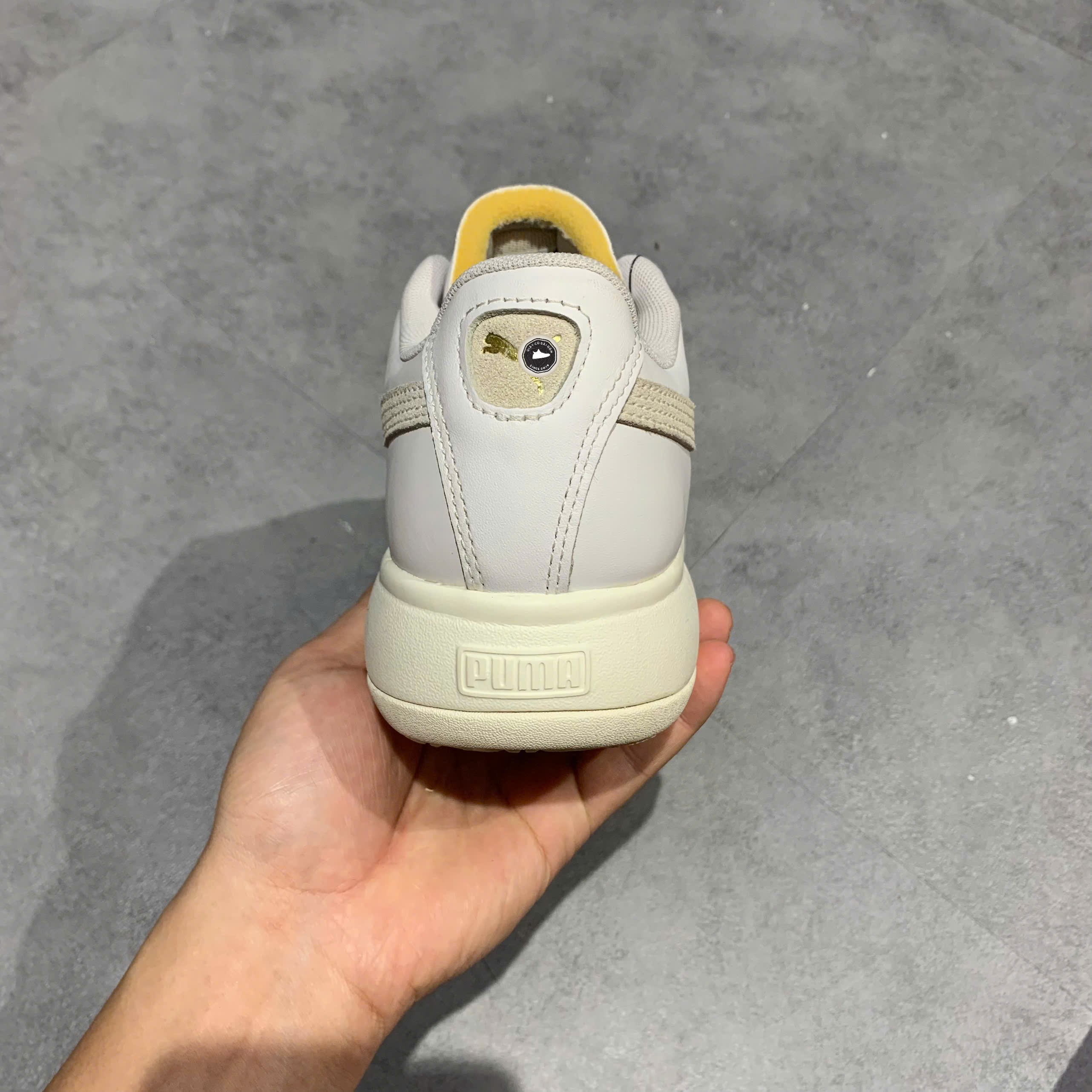 Puma Suede Mayu Leather White Marshmallow - 381042-01 - Size 40 - GIÀY 2HAND CHÍNH HÃNG PVN25365