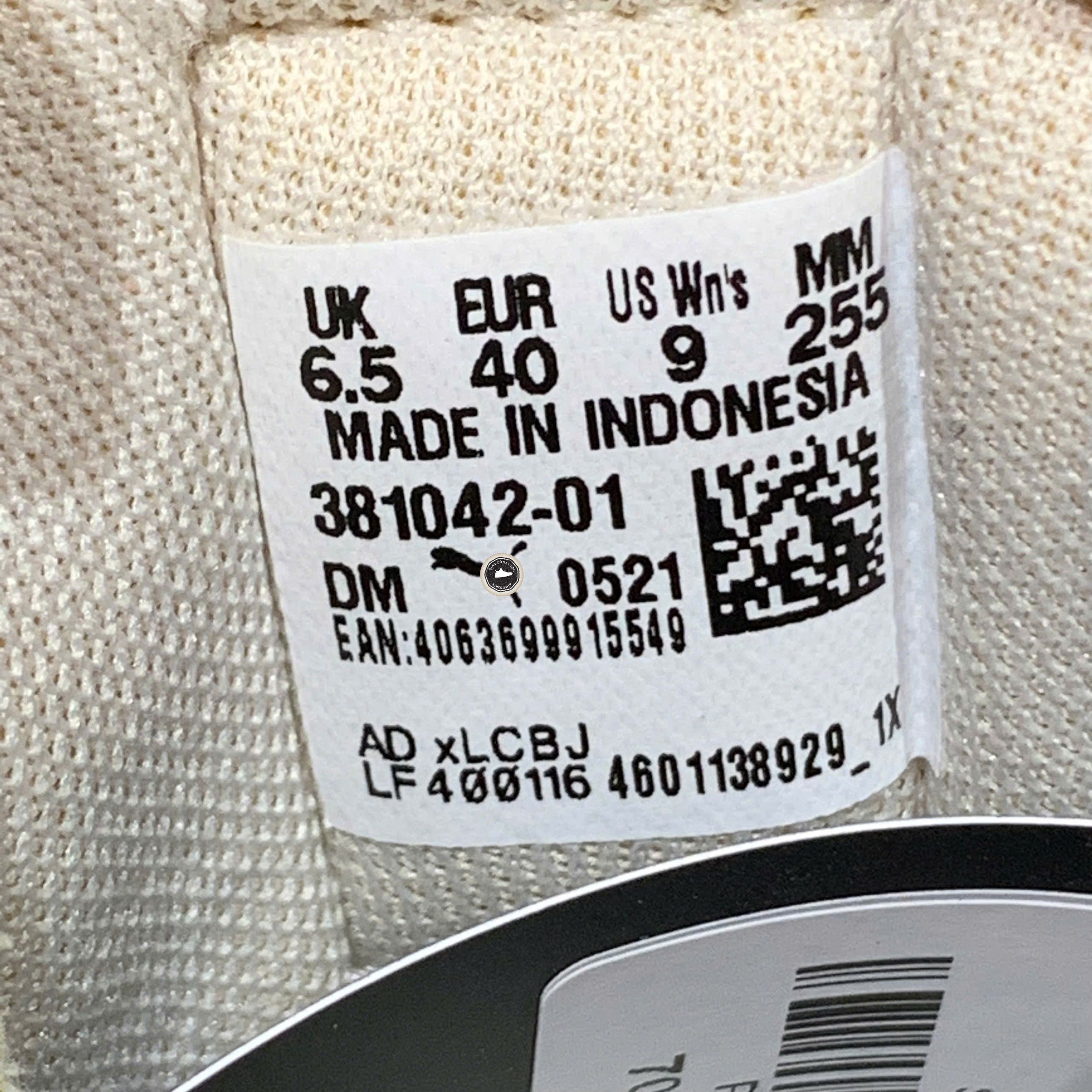 Puma Suede Mayu Leather White Marshmallow - 381042-01 - Size 40 - GIÀY 2HAND CHÍNH HÃNG PVN25365