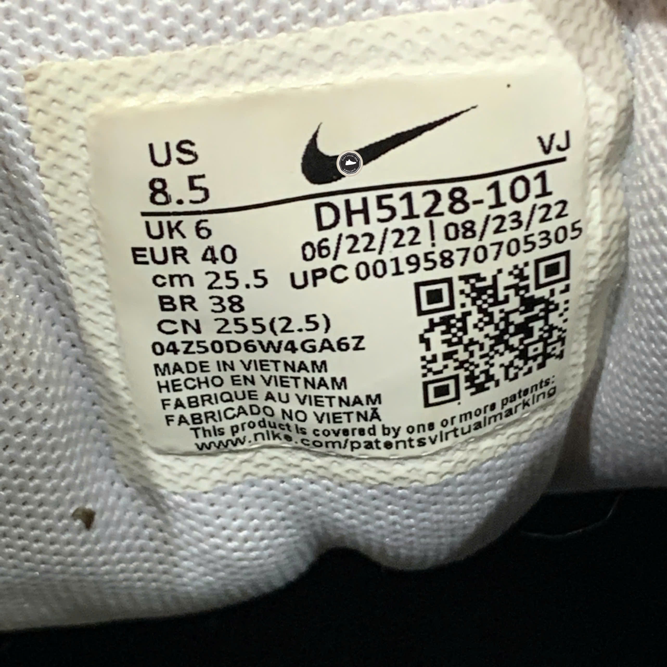 Nike Air Max Bliss Summit White - DH5128-101 - Size 40 - GIÀY 2HAND CHÍNH HÃNG PVN25383