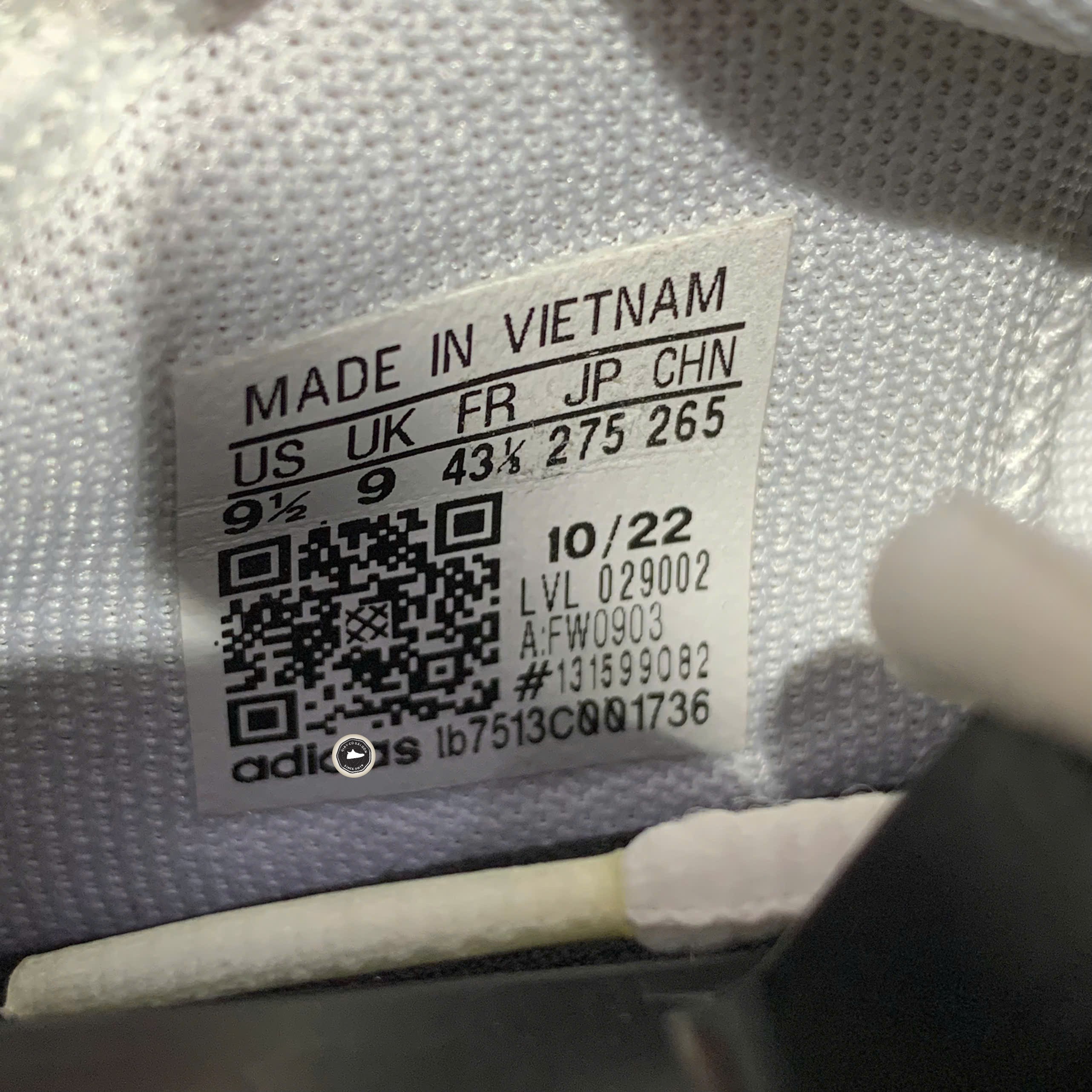 adidas Pro Bounce 2018 Low White - FW0903 - Size 43 1/3 - GIÀY 2HAND CHÍNH HÃNG PVN25472