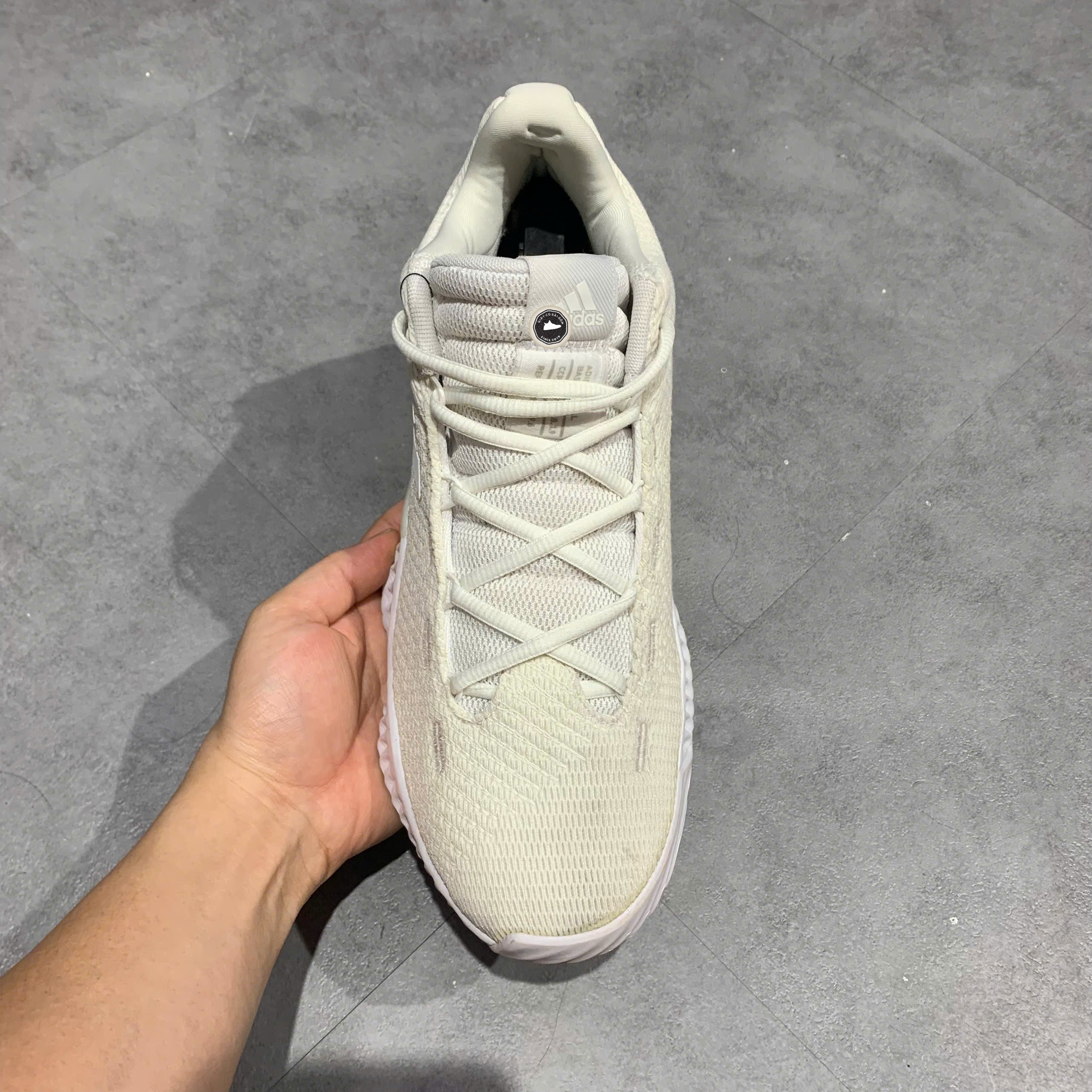 adidas Pro Bounce 2018 Low White - FW0903 - Size 43 1/3 - GIÀY 2HAND CHÍNH HÃNG PVN25472