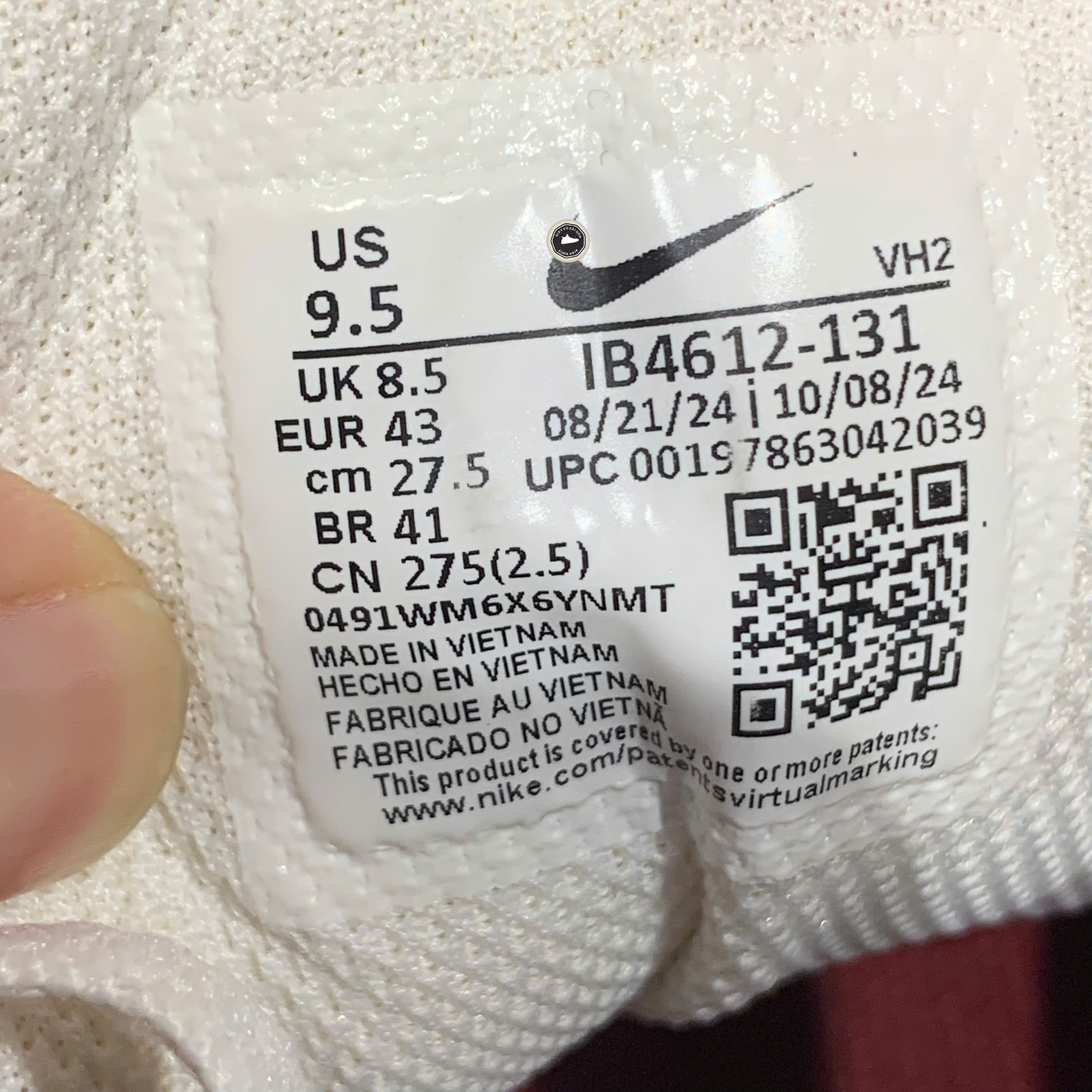 Nike Full Force Low Sail Jade Horizon - IB4612-131 - Size 43 - GIÀY 2HAND CHÍNH HÃNG PVN25630