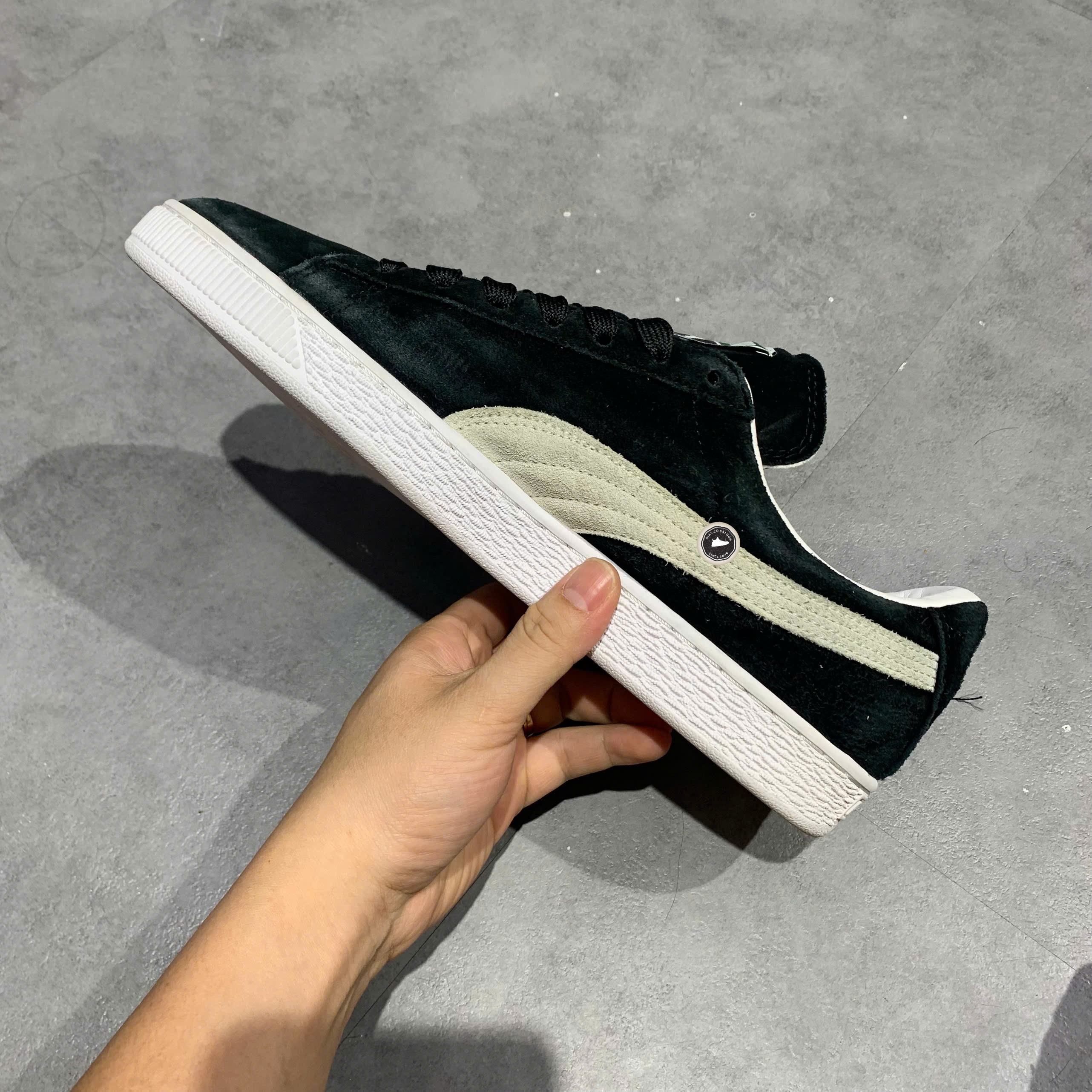 Puma Suede Classic Black White - 352634 03 - Size 43 - GIÀY 2HAND CHÍNH HÃNG PVN25678