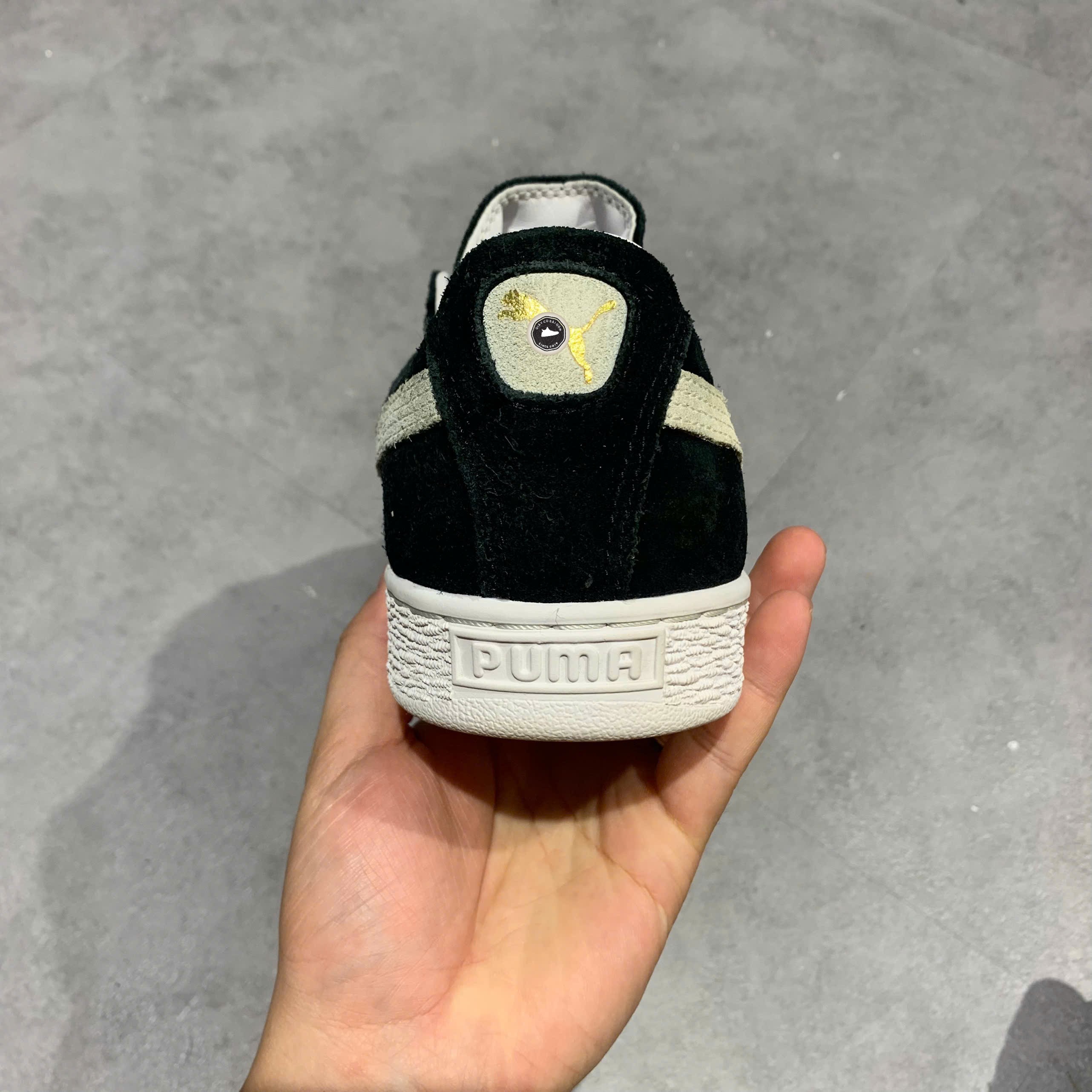 Puma Suede Classic Black White - 352634 03 - Size 43 - GIÀY 2HAND CHÍNH HÃNG PVN25678