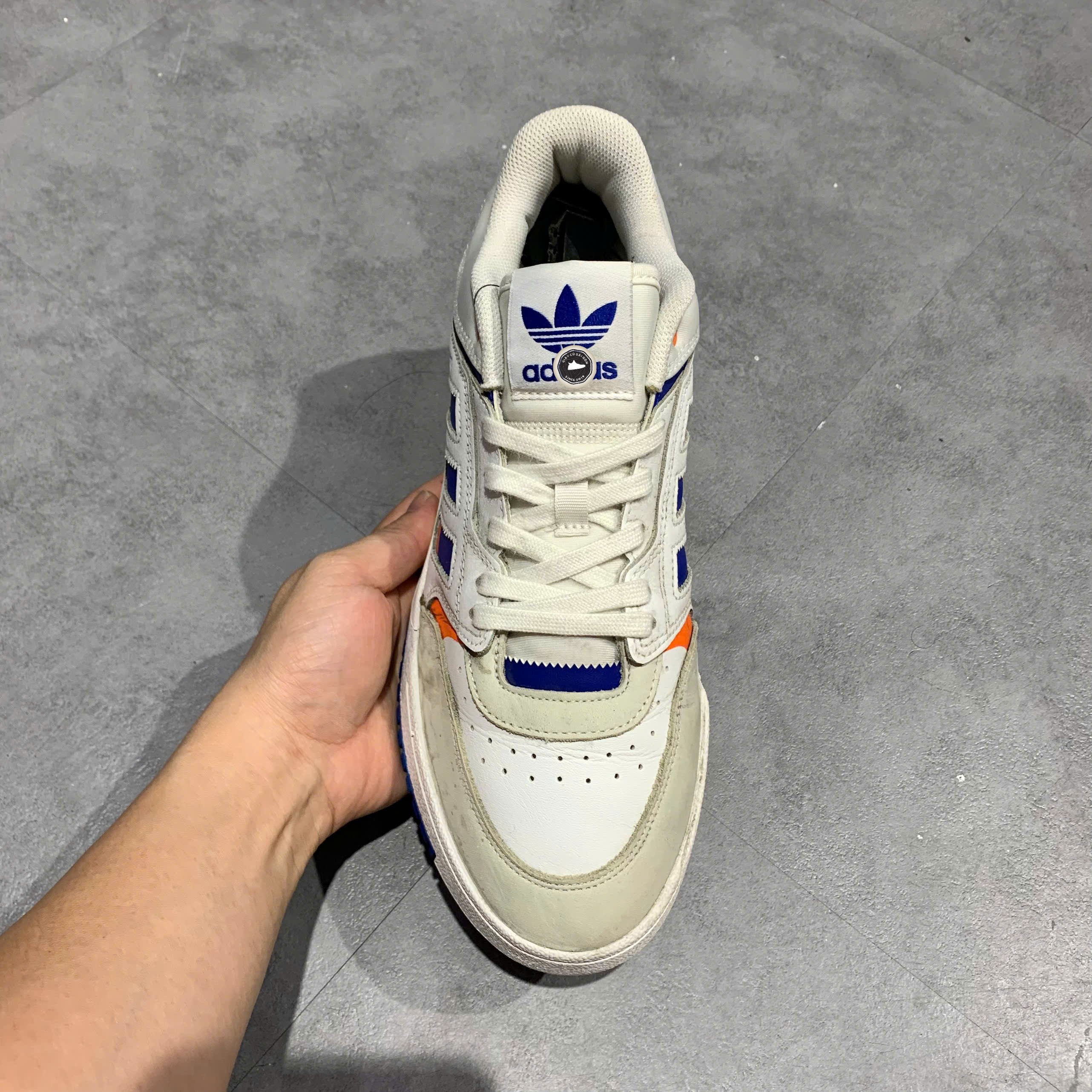 Adidas Drop Step Low 'White Blue Orange' - HP2230 - Size 43 1/3 - GIÀY 2HAND CHÍNH HÃNG PVN25693