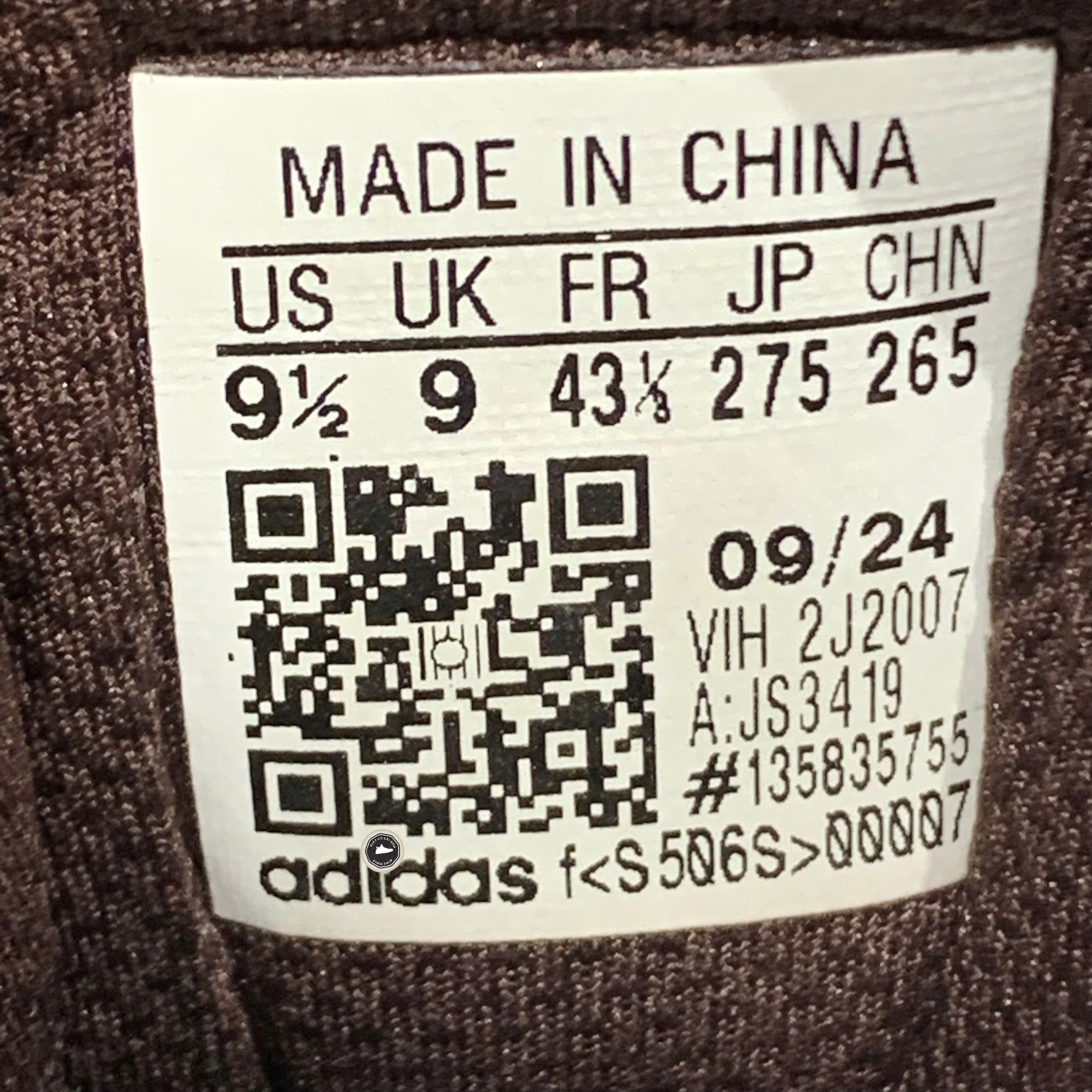 Adidas Court Silk Wonder White Shadow Brown - JS3419 - Size 43 1/3 - GIÀY 2HAND CHÍNH HÃNG PVN25638