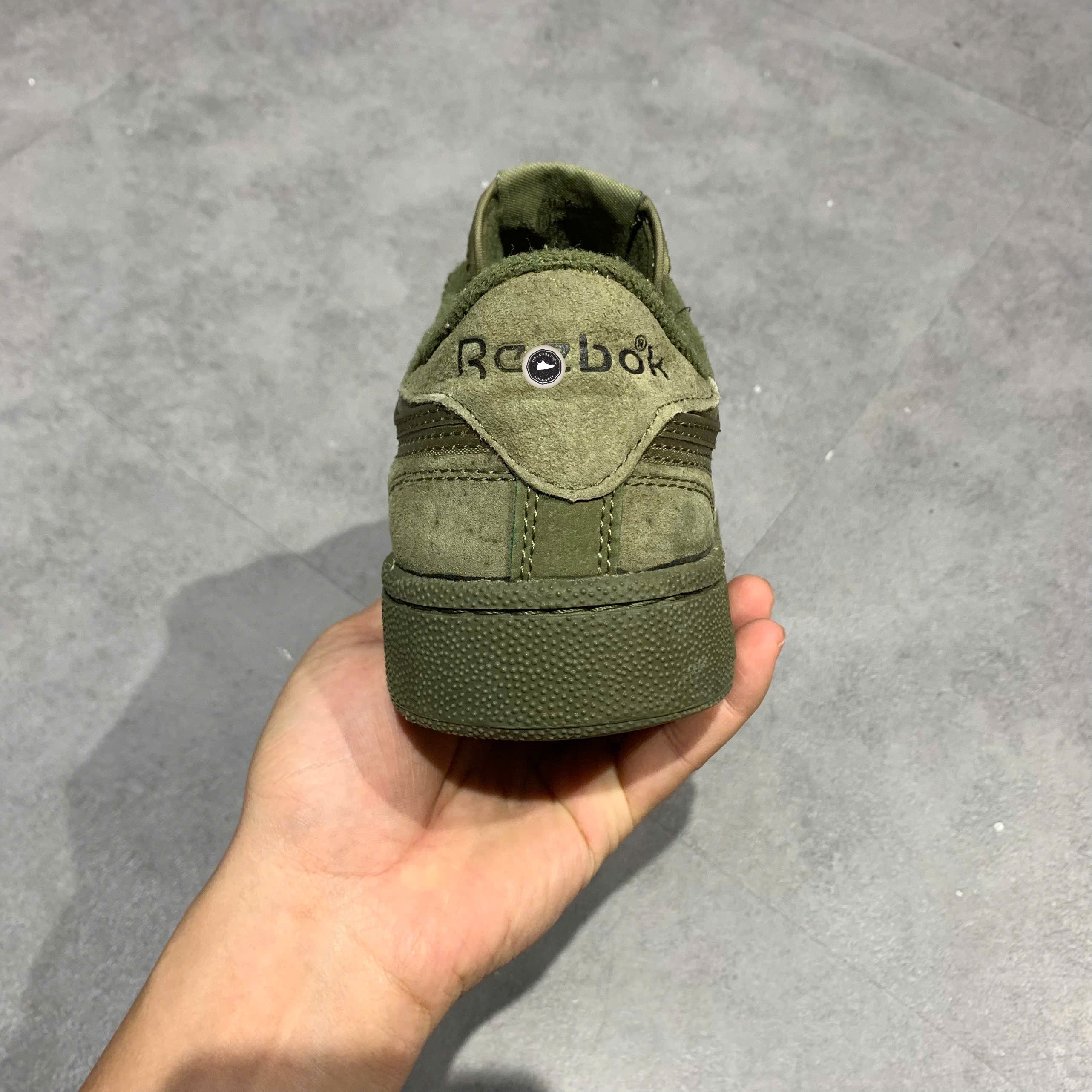 Reebok Club C 85 'Army Green' - GV7044 - Size 43 - GIÀY 2HAND CHÍNH HÃNG PVN25675