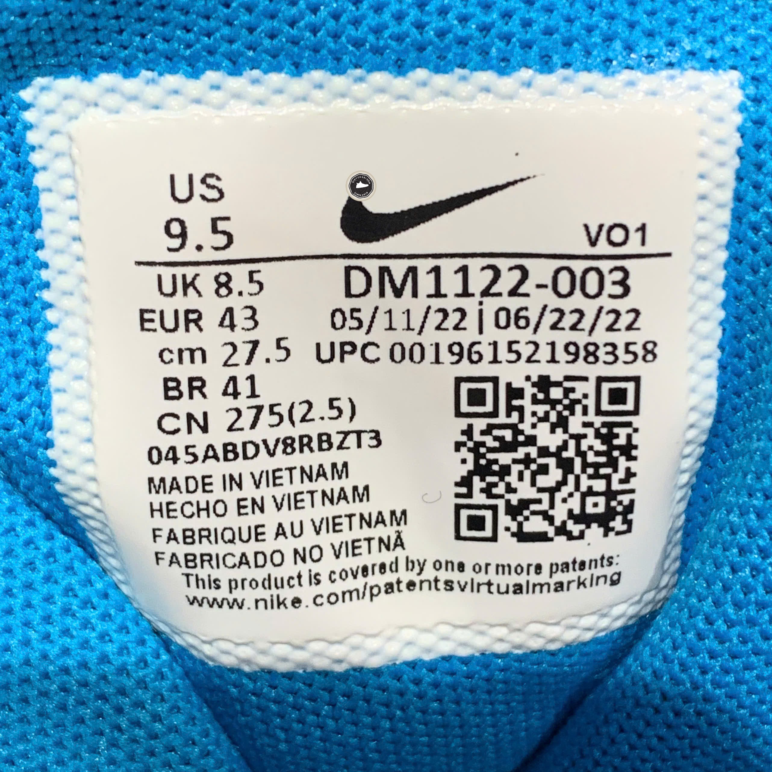 Nike LeBron Witness 7 Grey Fog Multi-Color - DM1122-003 - Size 43 - GIÀY 2HAND CHÍNH HÃNG PVN25659