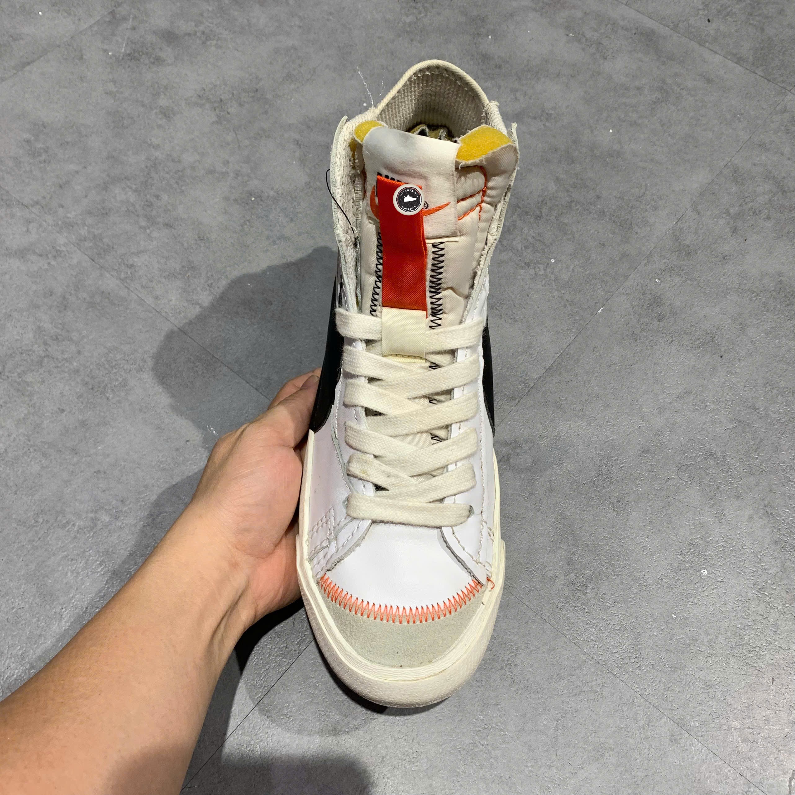 Nike Blazer Mid '77 Jumbo 'White Black' - DD3111-100 - Size 43 - GIÀY 2HAND CHÍNH HÃNG PVN25639