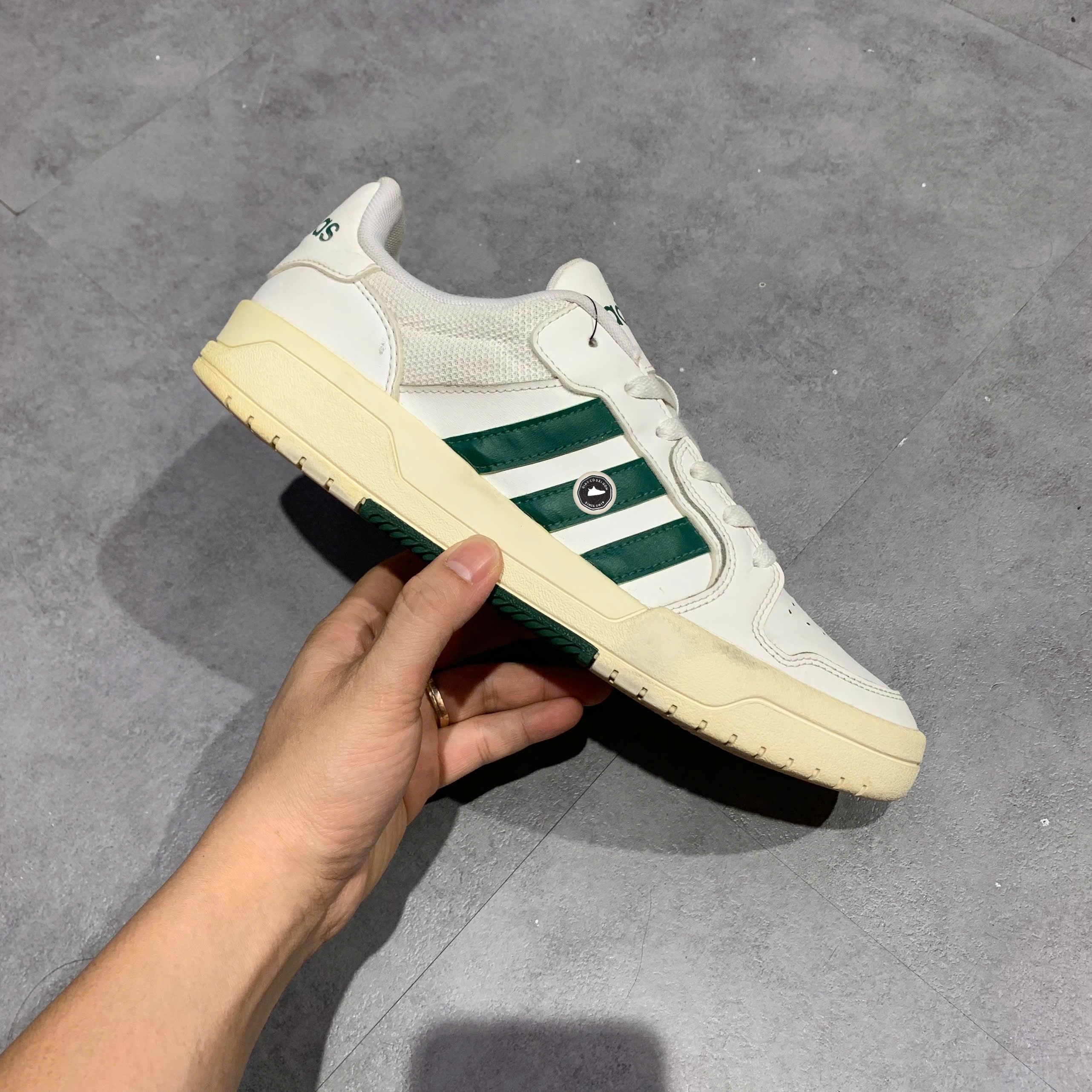 adidas Entrap 'White Collegiate Green' - EH1686 - Size 43 1/3 - GIÀY 2HAND CHÍNH HÃNG PVN25646