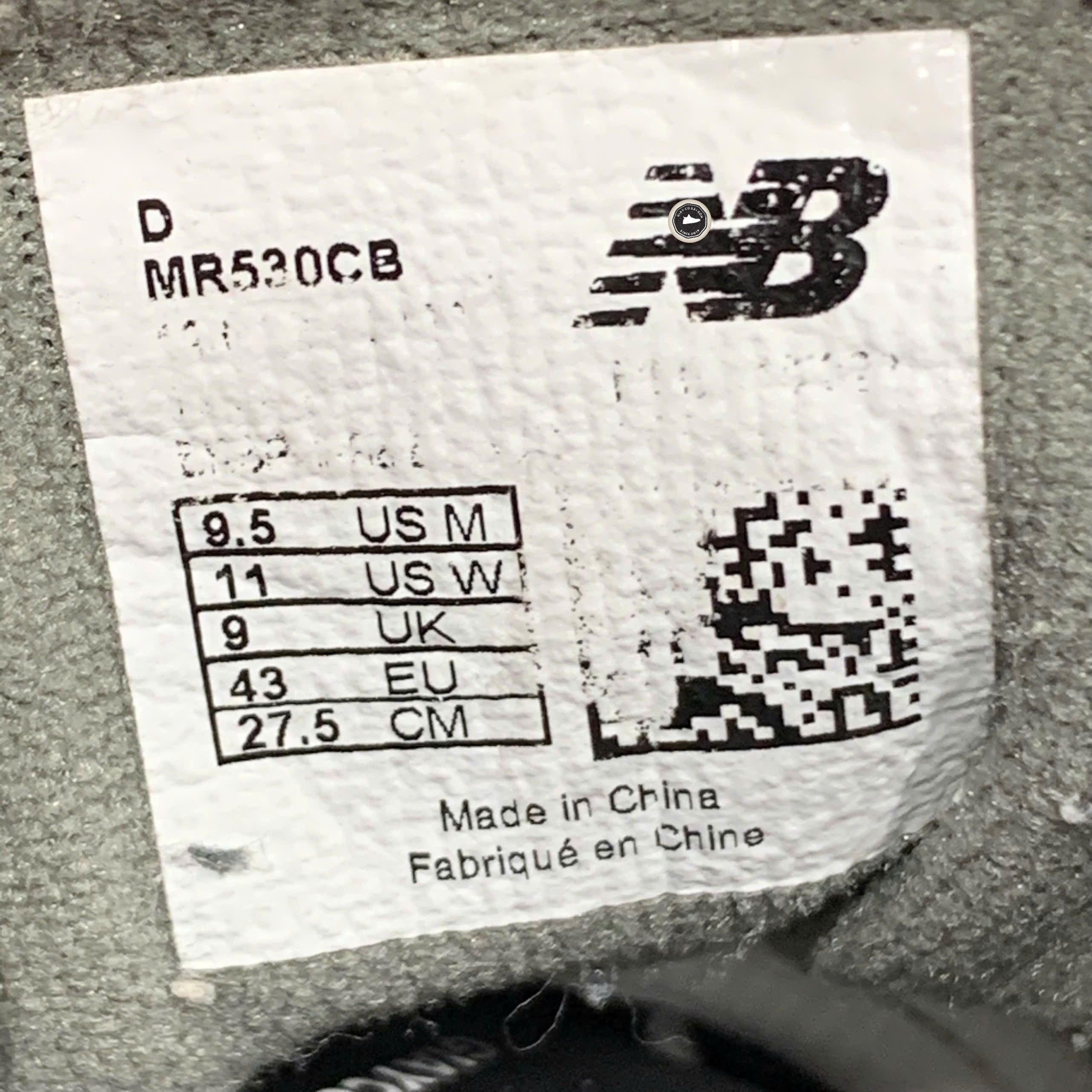 New Balance 530 Grey Matter - MR530CB - Size 43 - GIÀY 2HAND CHÍNH HÃNG PVN25667