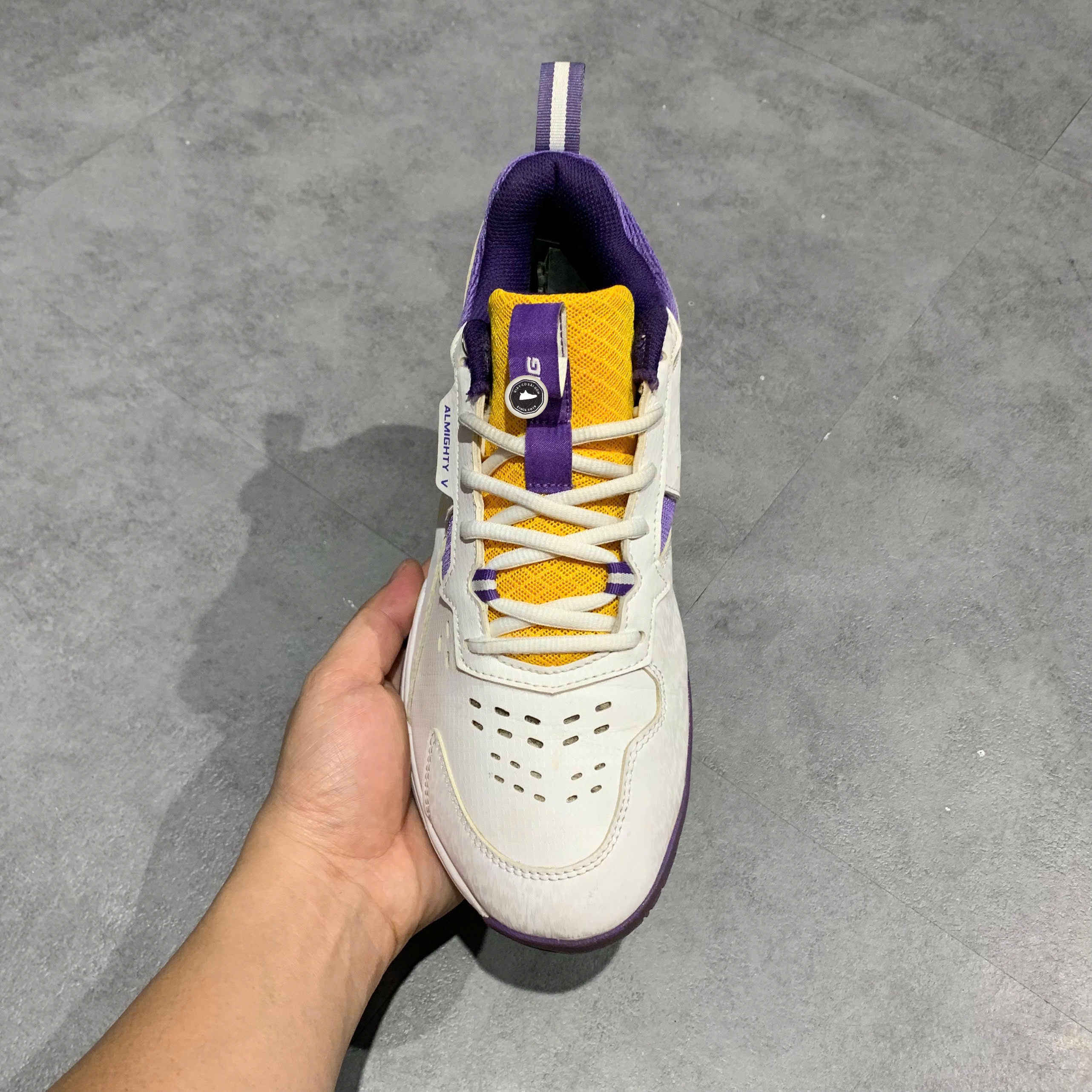 Li-Ning Almighty V - AYTT001 - Size 40 1/3 - GIÀY 2HAND CHÍNH HÃNG PVN25040