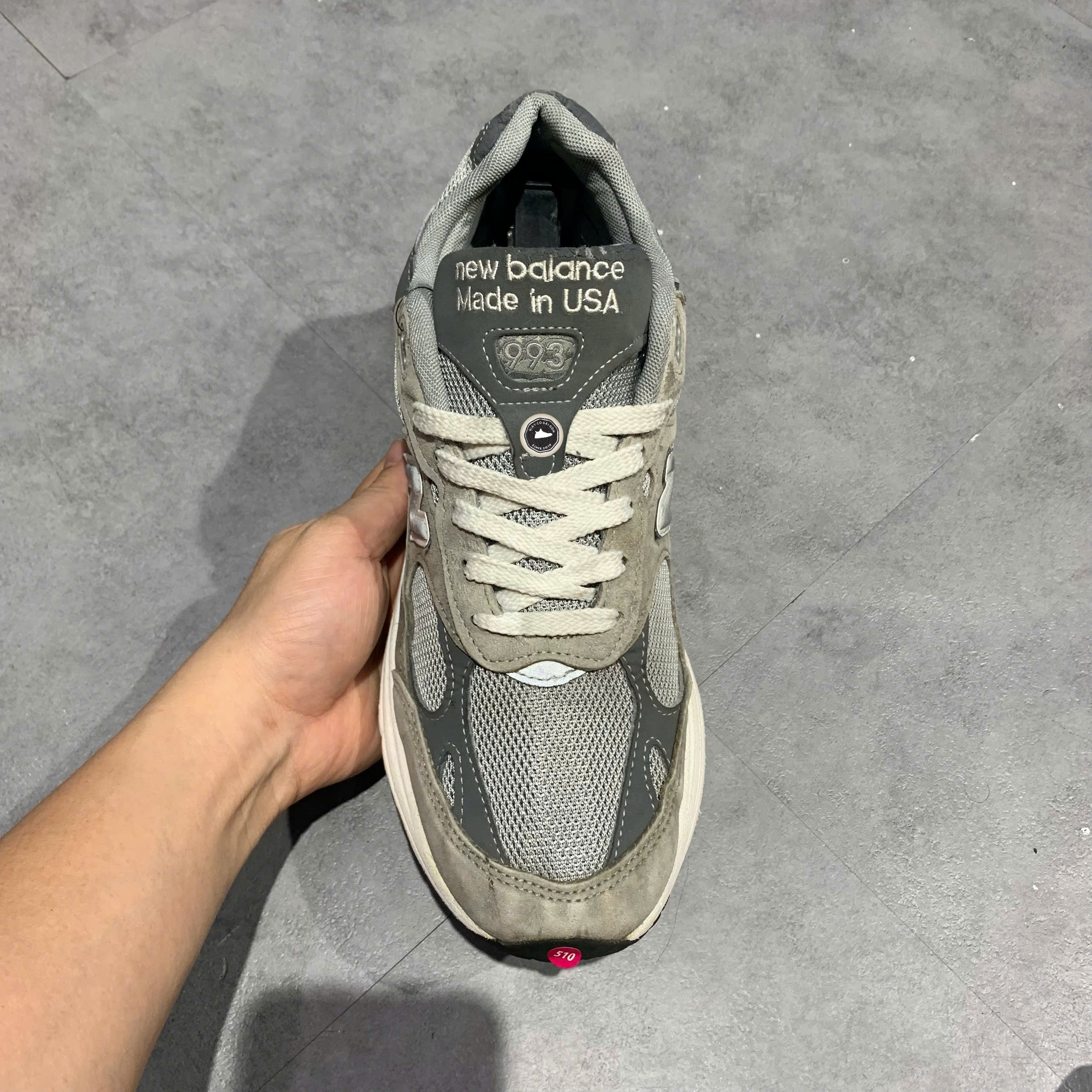 New Balance 993 Made in USA Grey - MR993GL - Size 43.5 - GIÀY 2HAND CHÍNH HÃNG PVN25642