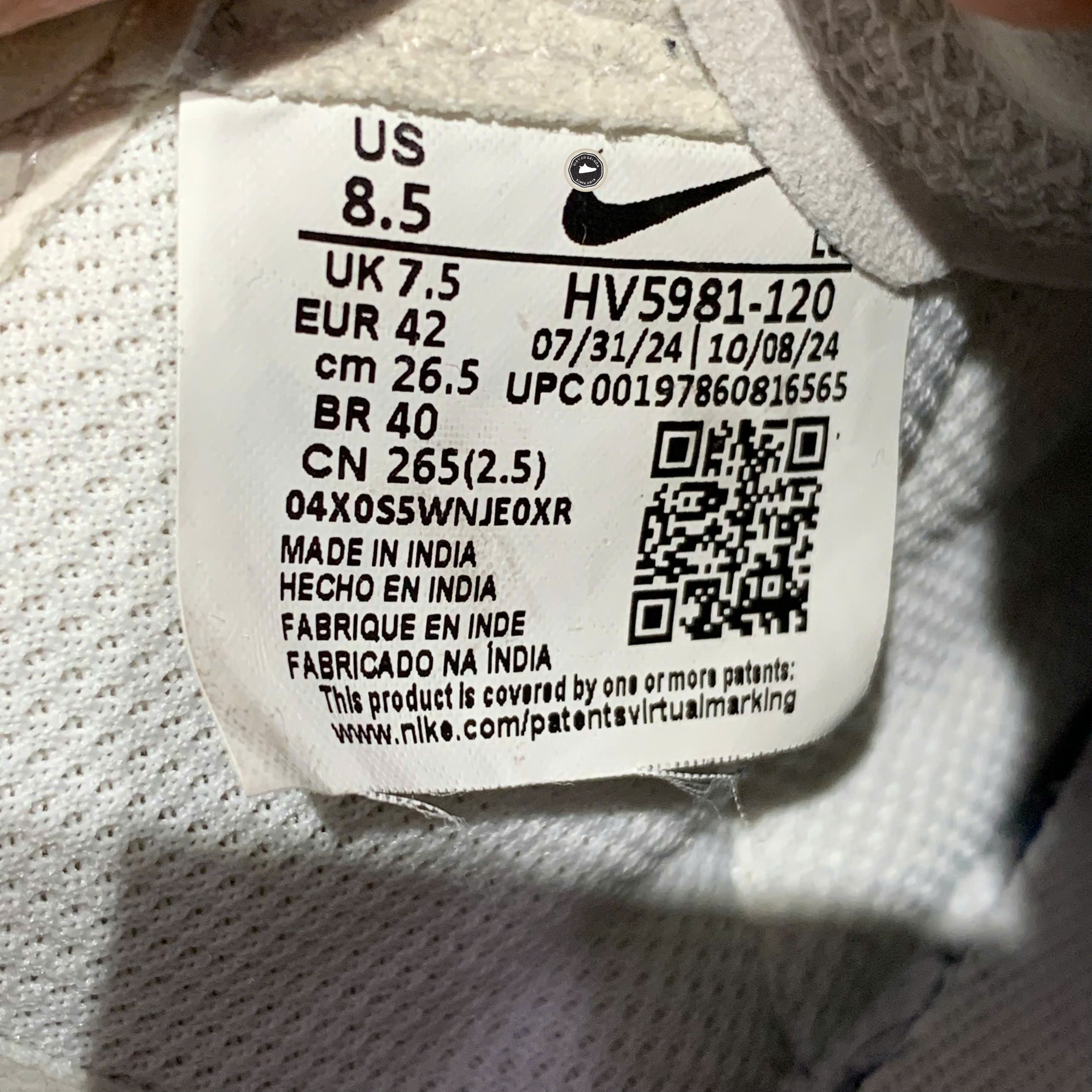 Nike C1TY 'Summit White Vachetta Tan' - HV5981-120 - Size 42 - GIÀY 2HAND CHÍNH HÃNG PVN25555