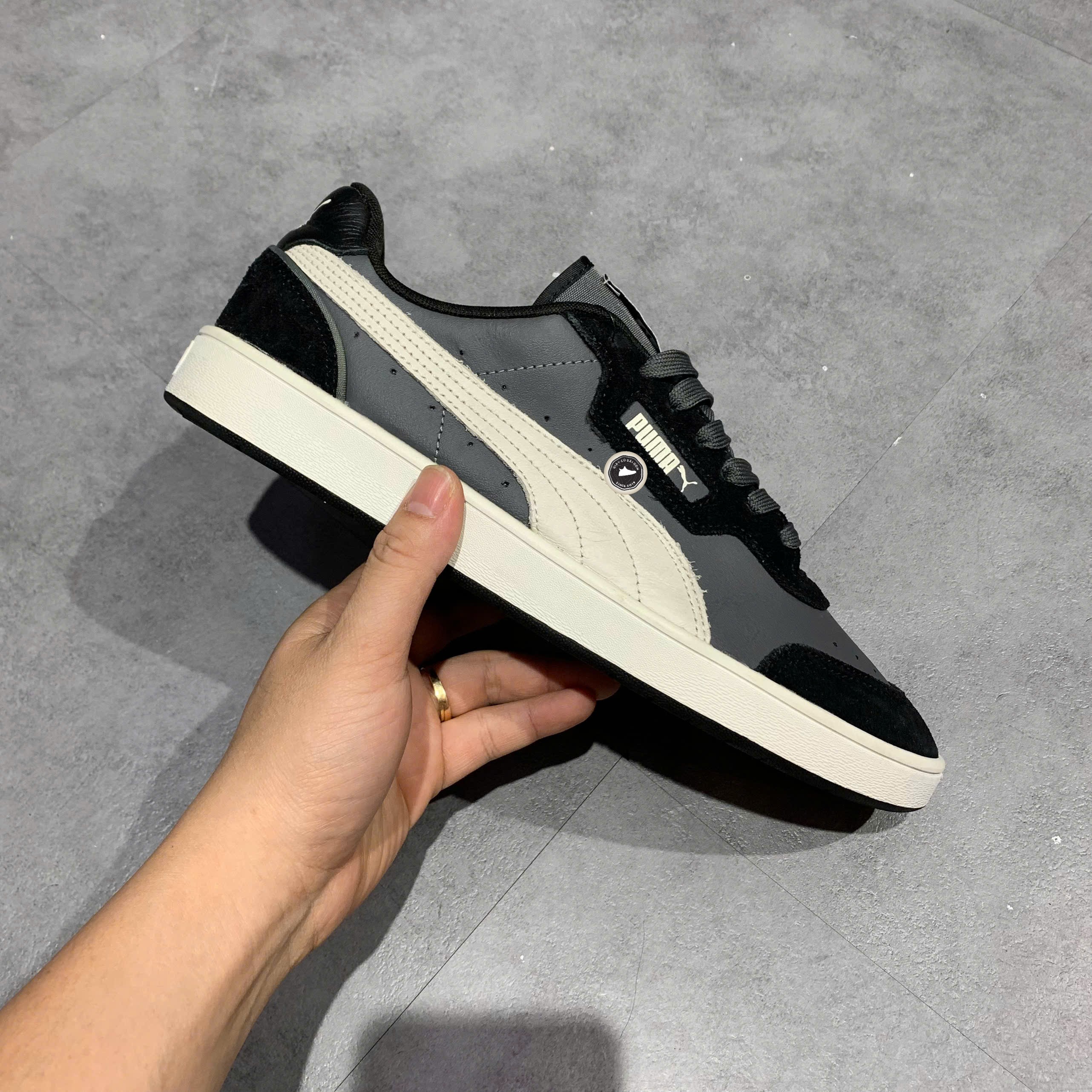 Puma Court Guard Mix Dark Shadow - 387335-04 - Size 42.5 - GIÀY 2HAND CHÍNH HÃNG PVN25599